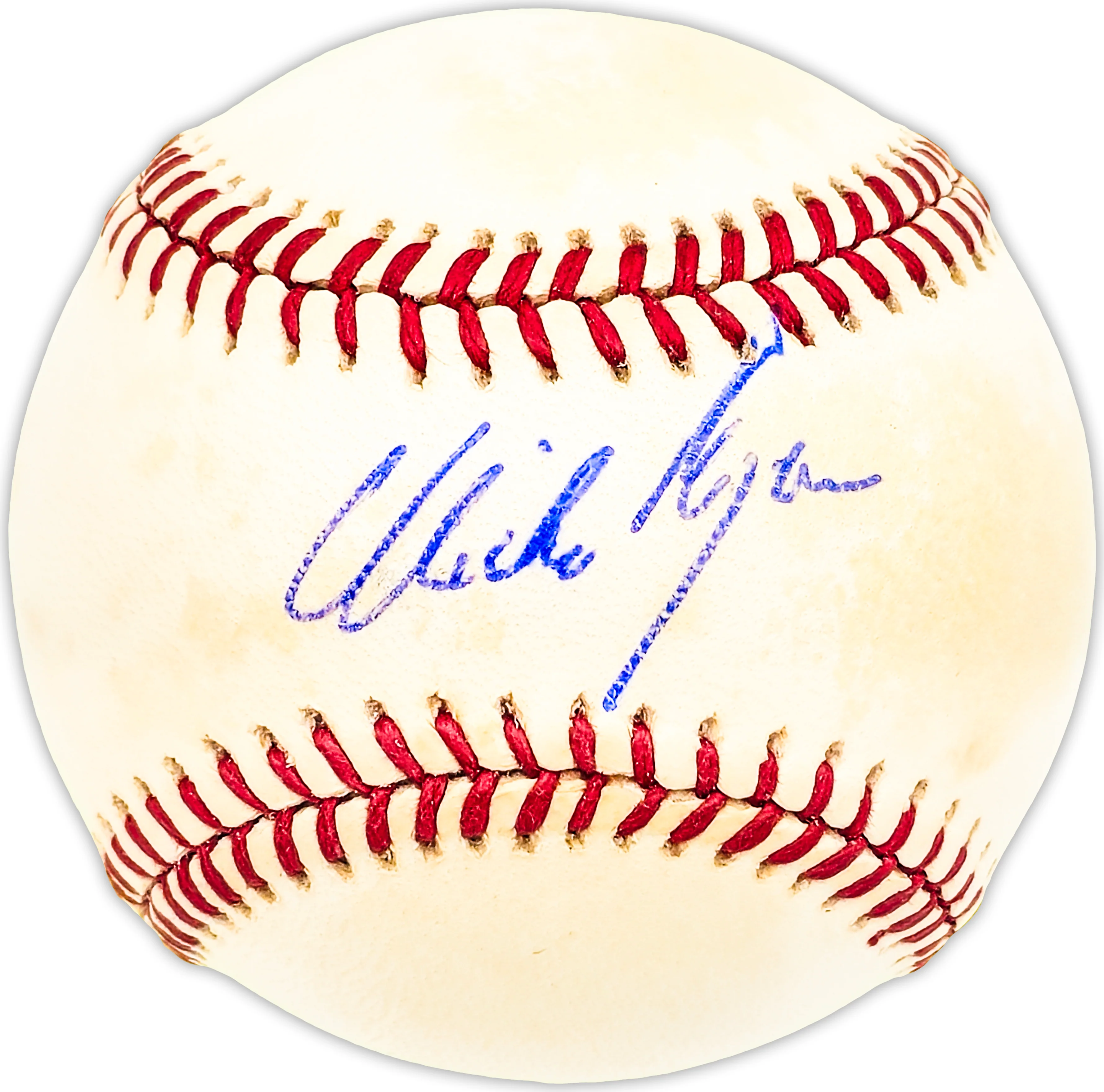 Mike Ryan Autographed Official NL Baseball Boston Red Sox, Philadelphia Phillies Beckett BAS QR #BM25695