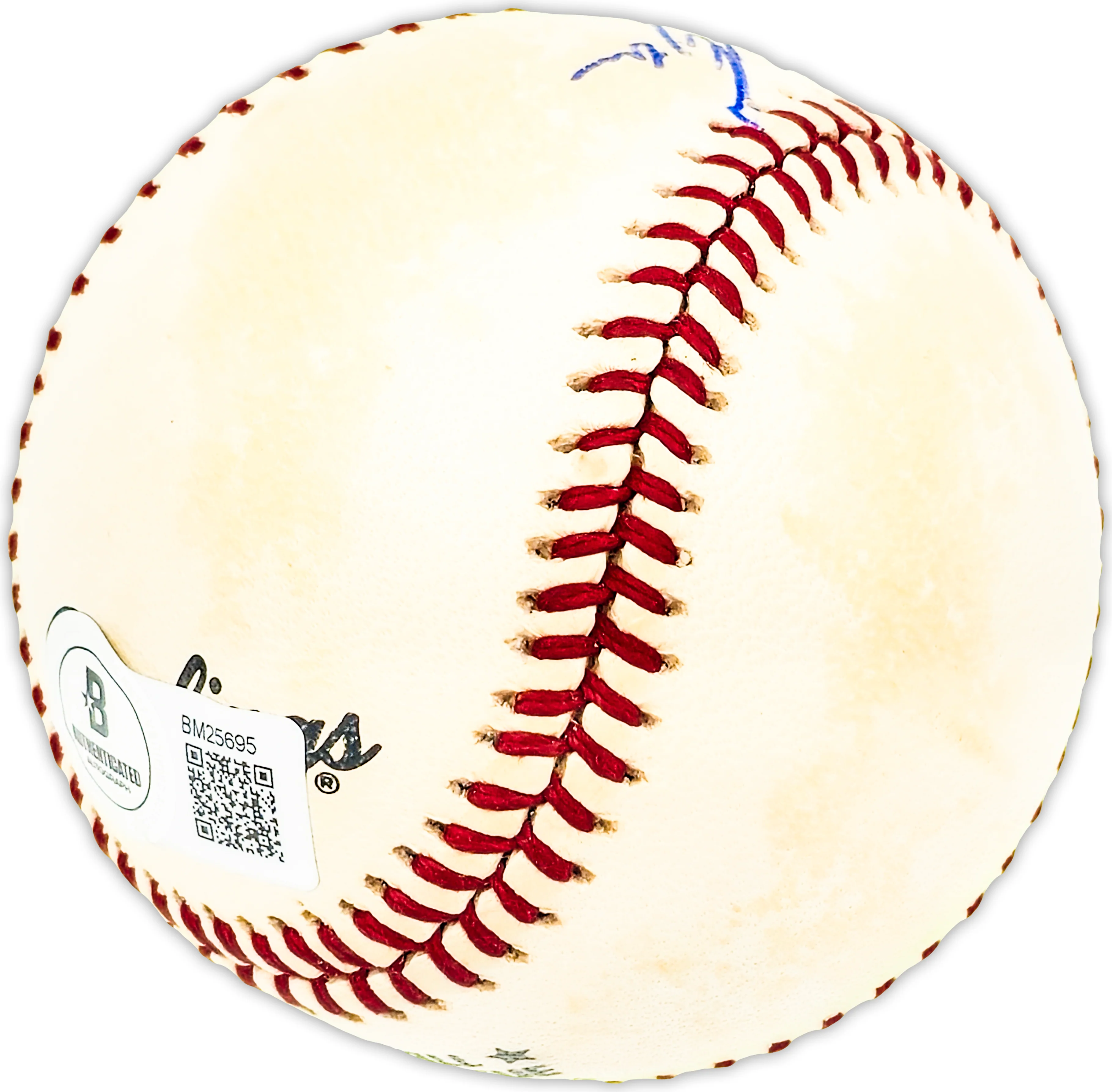 Mike Ryan Autographed Official NL Baseball Boston Red Sox, Philadelphia Phillies Beckett BAS QR #BM25695 - Image 3