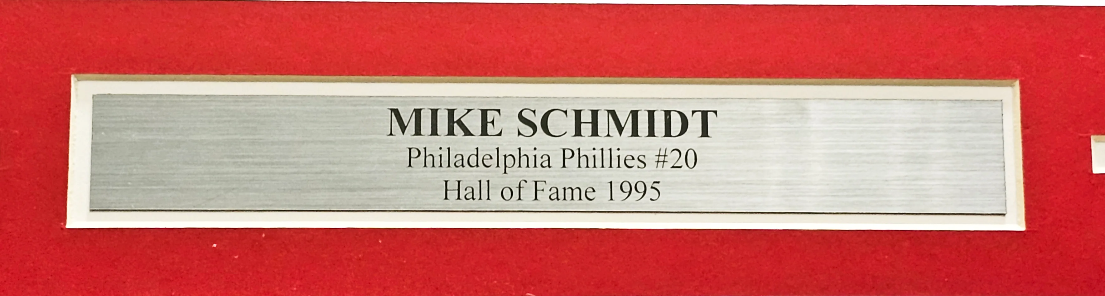 Mike Schmidt Autographed Framed 18x24 Lithograph Photo Philadelphia Phillies With Artist Proof #1284/1500 Beckett BAS #AC41242 - Image 5