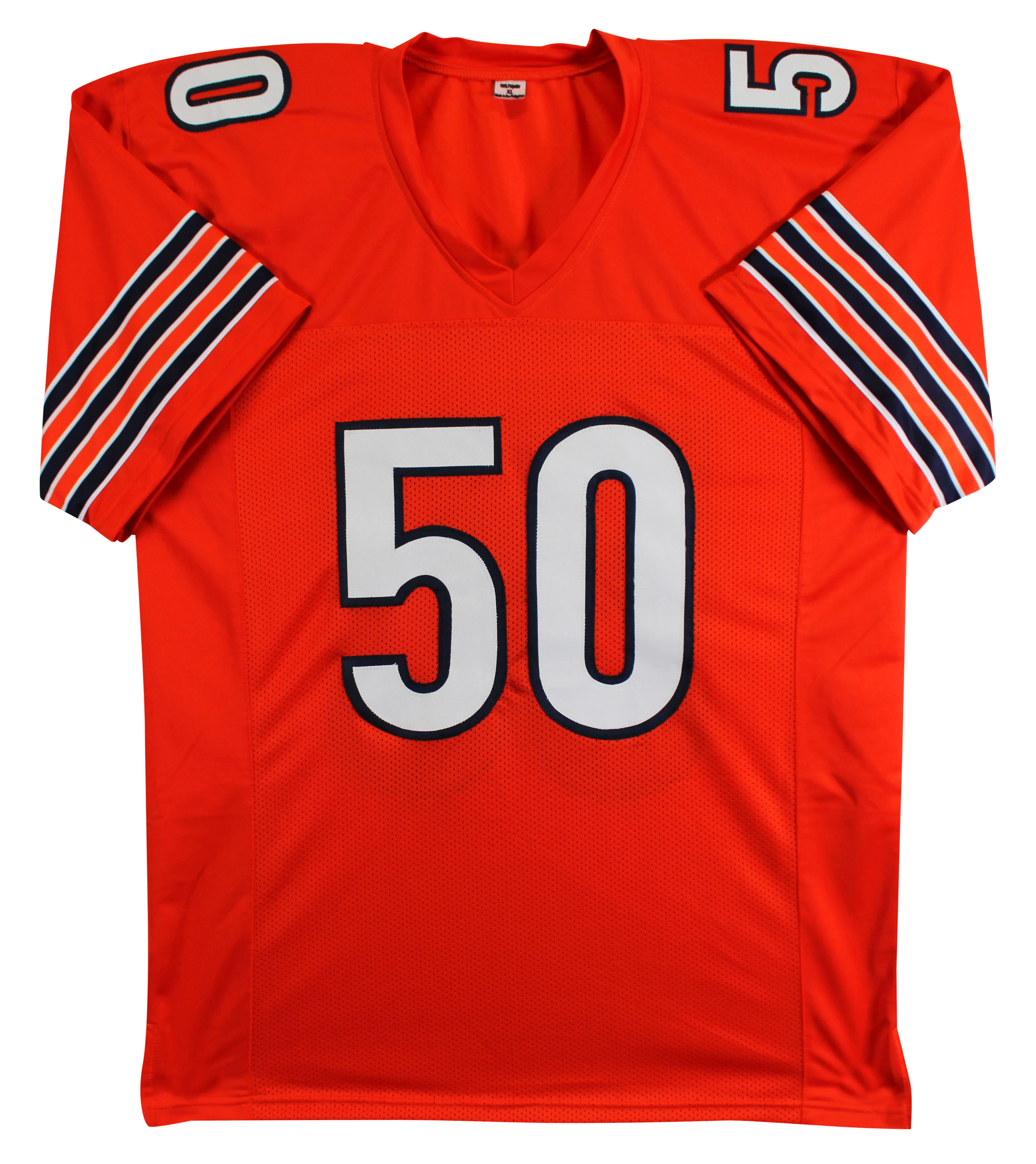 Mike Singletary Authentic Signed Orange Pro Style Jersey Autographed JSA Witness - Image 4
