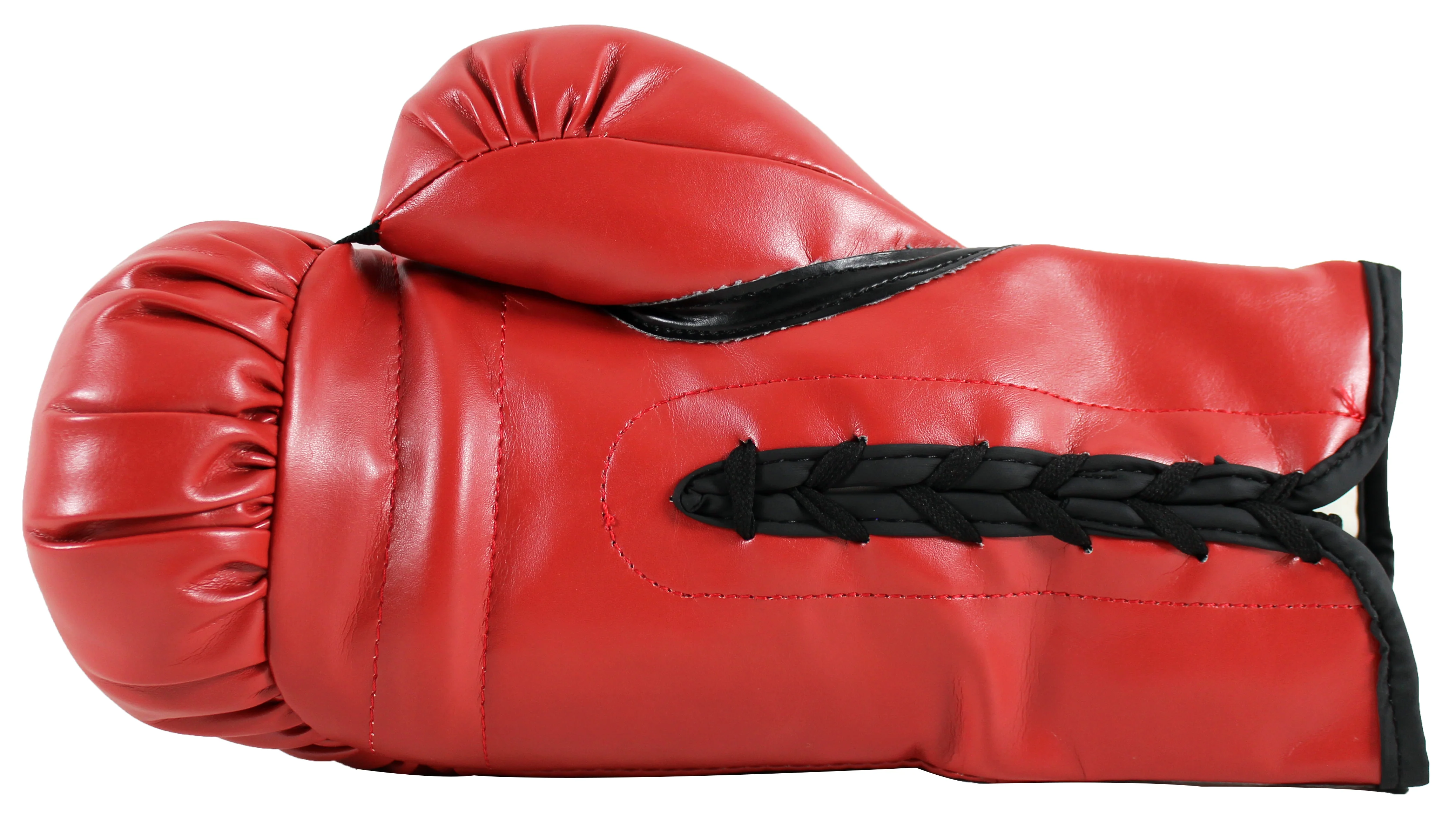 Mike Tyson Authentic Signed Right Hand Red Everlast Boxing Glove BAS - Image 3