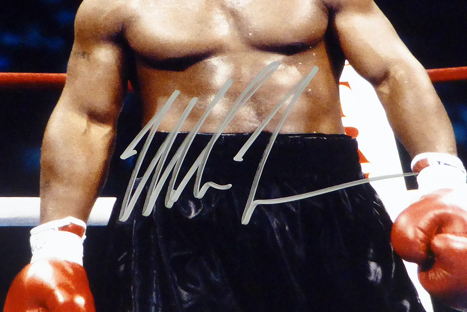 Mike Tyson Autographed 11x14 Photo Beckett BAS Stock #180906 - Image 2