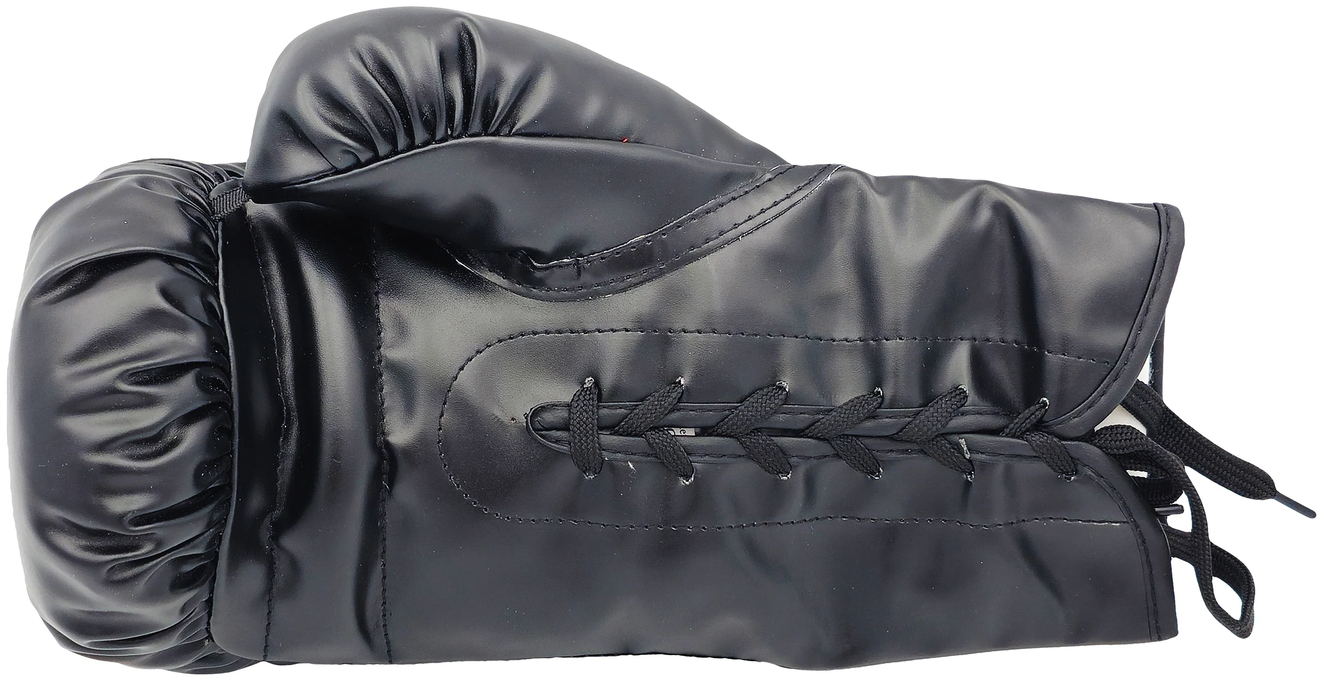Mike Tyson Autographed Black Everlast Boxing Glove (Right Handed RH, Silver) JSA Stock #228079 - Image 4