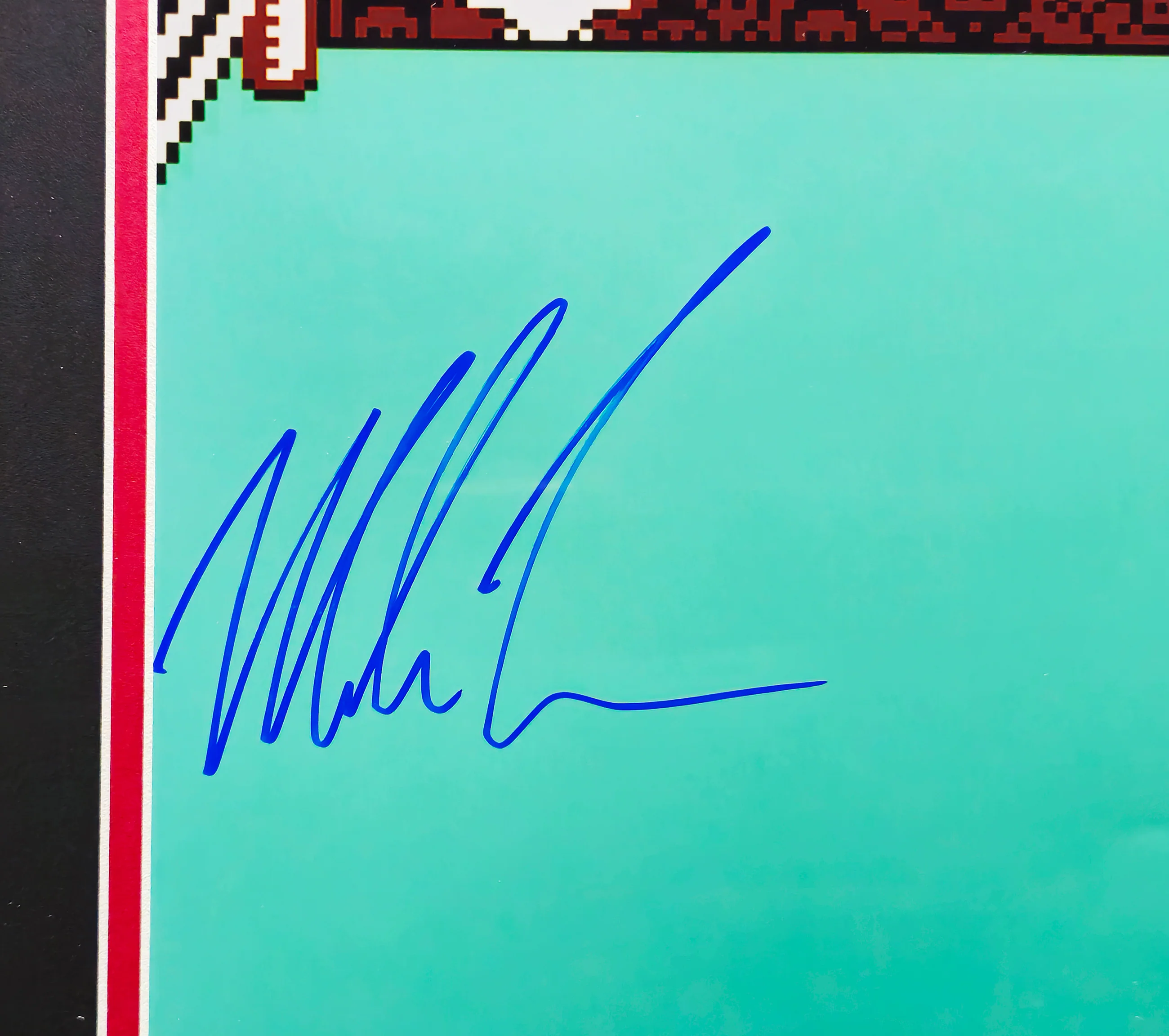 Mike Tyson Autographed Framed 16x20 Photo Nintendo Punch-Out!! Beckett BAS QR Stock #224813 - Image 3