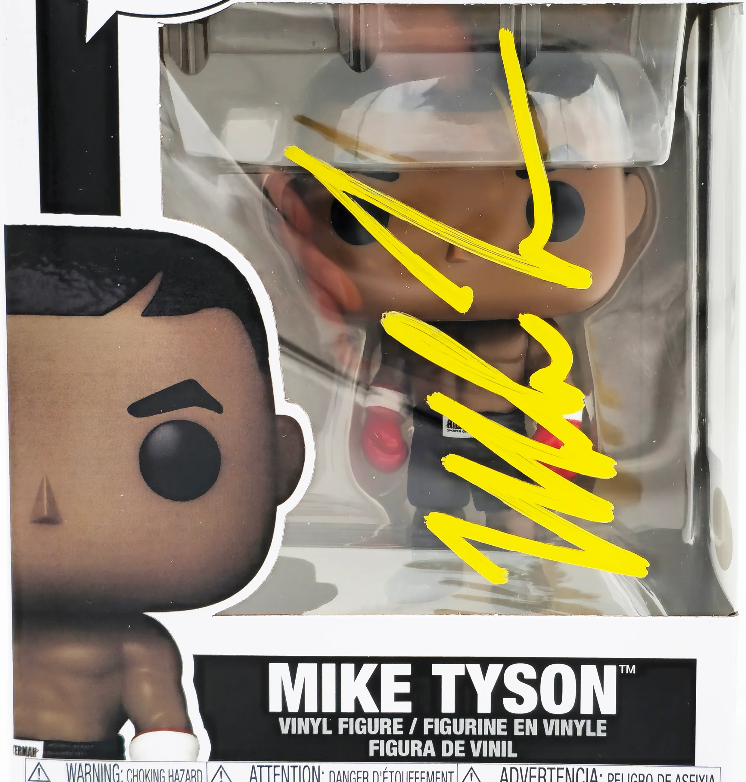 Mike Tyson Autographed Funko Pop Vinyl Figurine #01 JSA Stock #237078 - Image 3