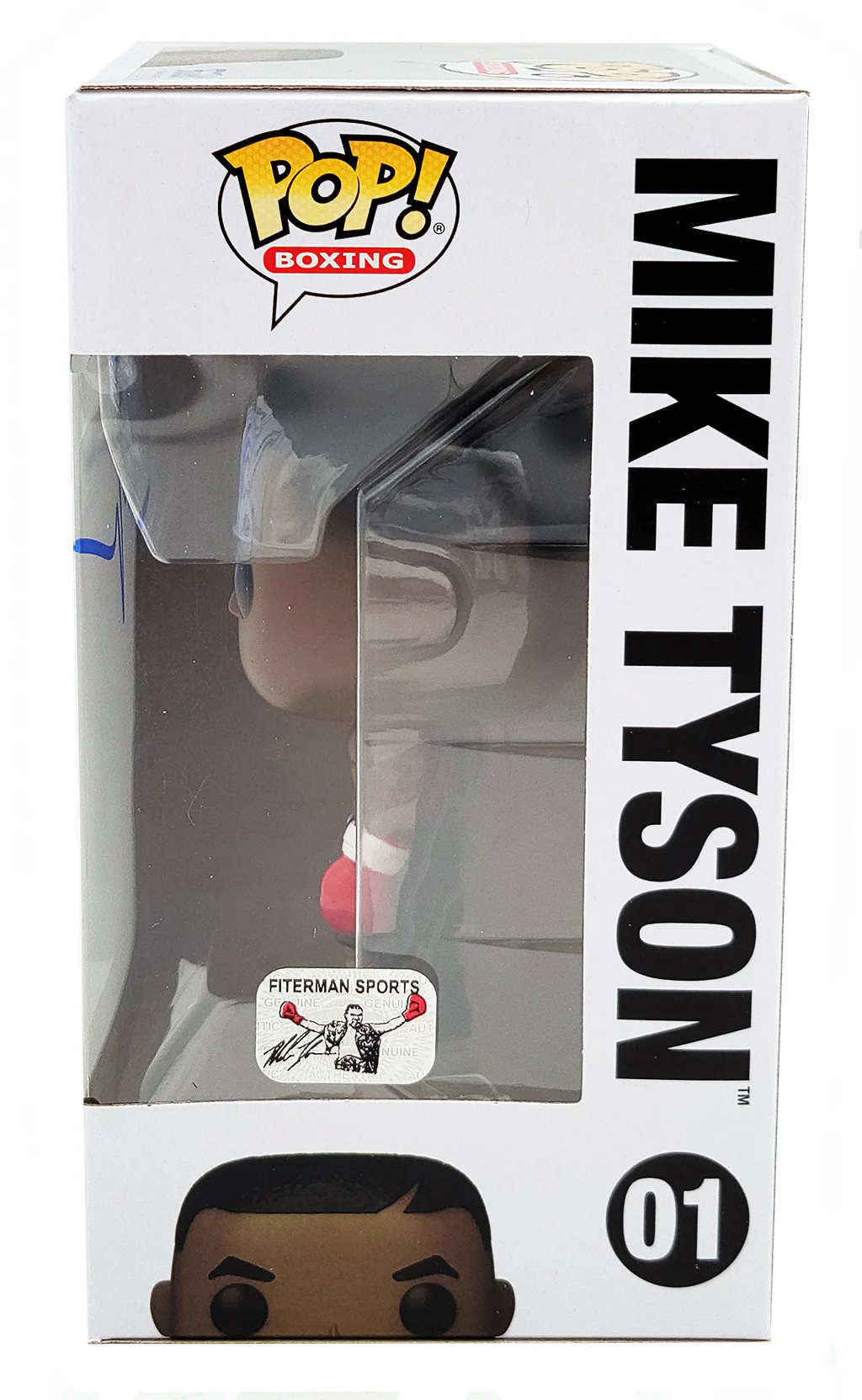Mike Tyson Autographed Funko Pop Vinyl Figurine Beckett BAS Stock #202296 - Image 3
