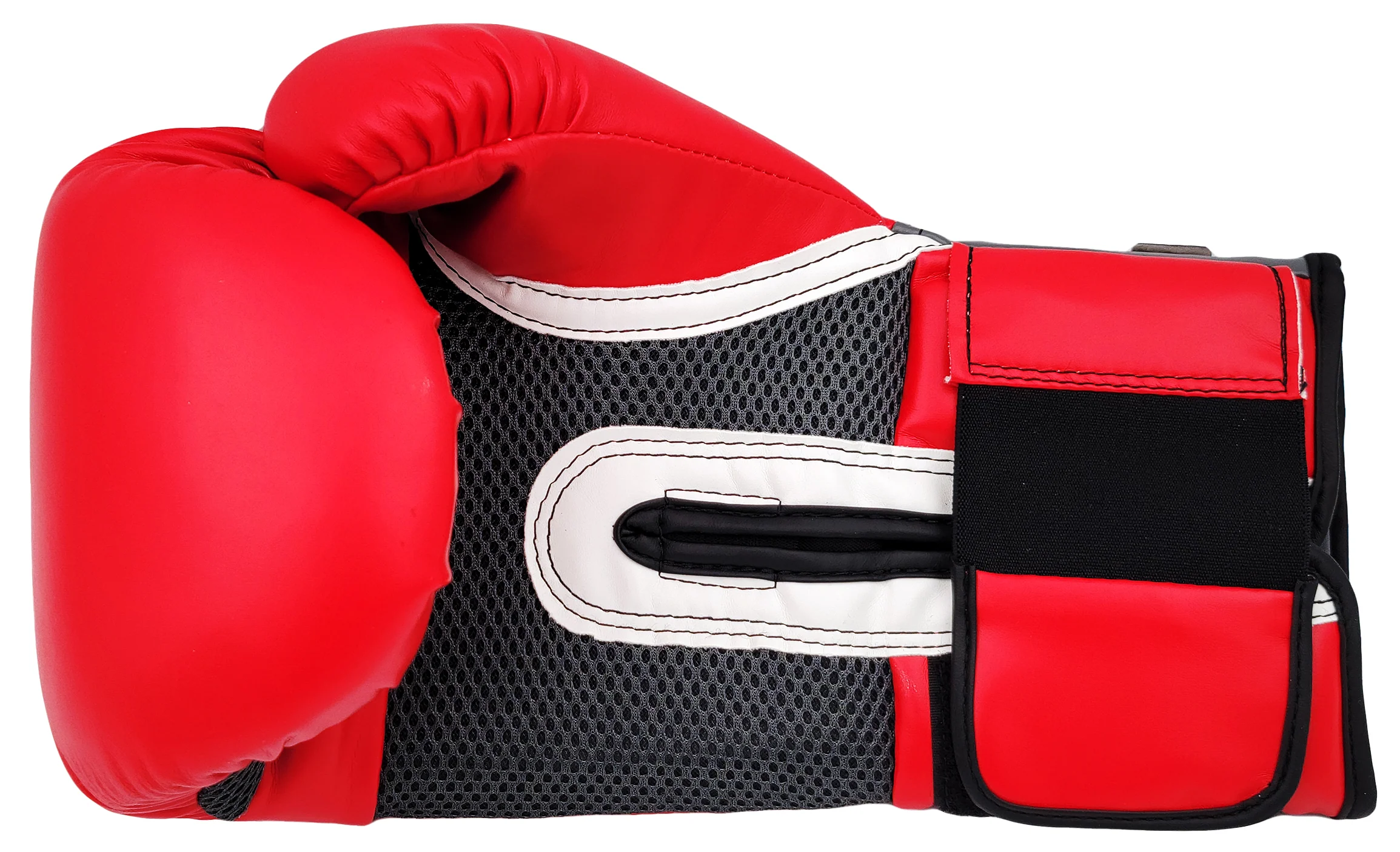 Mike Tyson Autographed Red Everlast Everfresh Boxing Glove (Right Handed RH, Silver) Beckett BAS Stock #202301 - Image 5