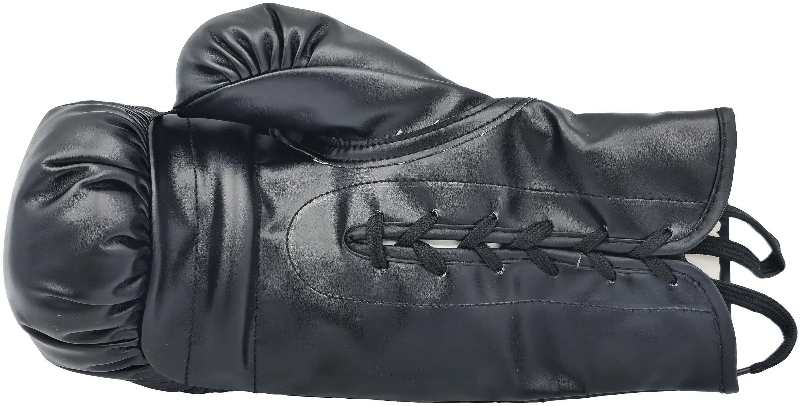 Mike Tyson Autographed Black Everlast Boxing Glove (Right Handed RH, Silver) Beckett BAS QR Stock #230020 - Image 4
