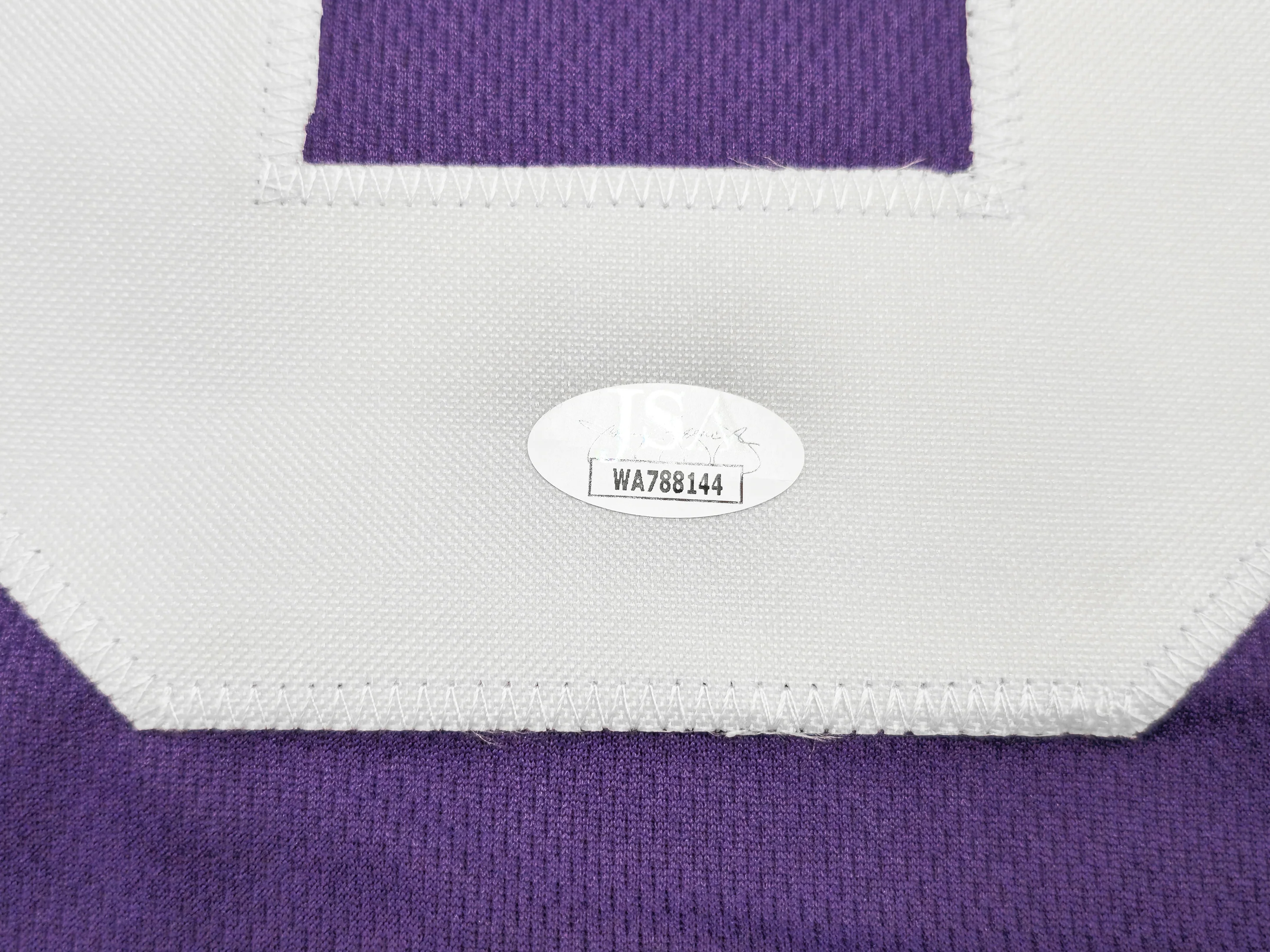 Minnesota Vikings Anthony Carter Autographed Purple Jersey JSA Stock #234502 - Image 4