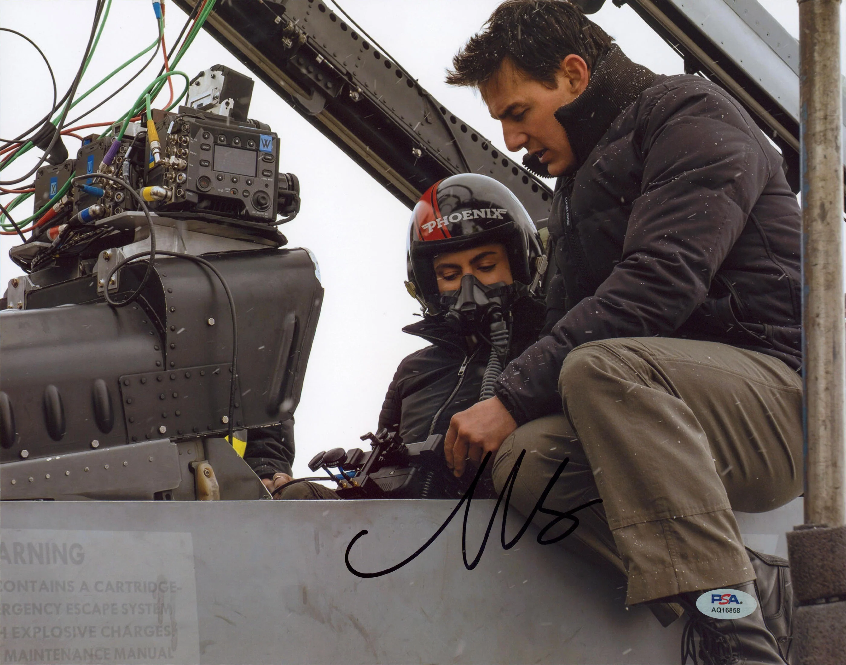 Monica Barbaro Top Gun: Maverick Authentic Signed 11x14 Photo PSA/DNA #AQ16858