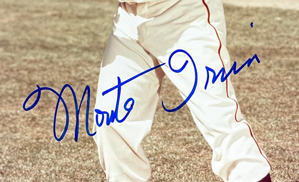 Monte Irvin Signed 8x10 New York Giants Baseball Photo JSA - Image 2