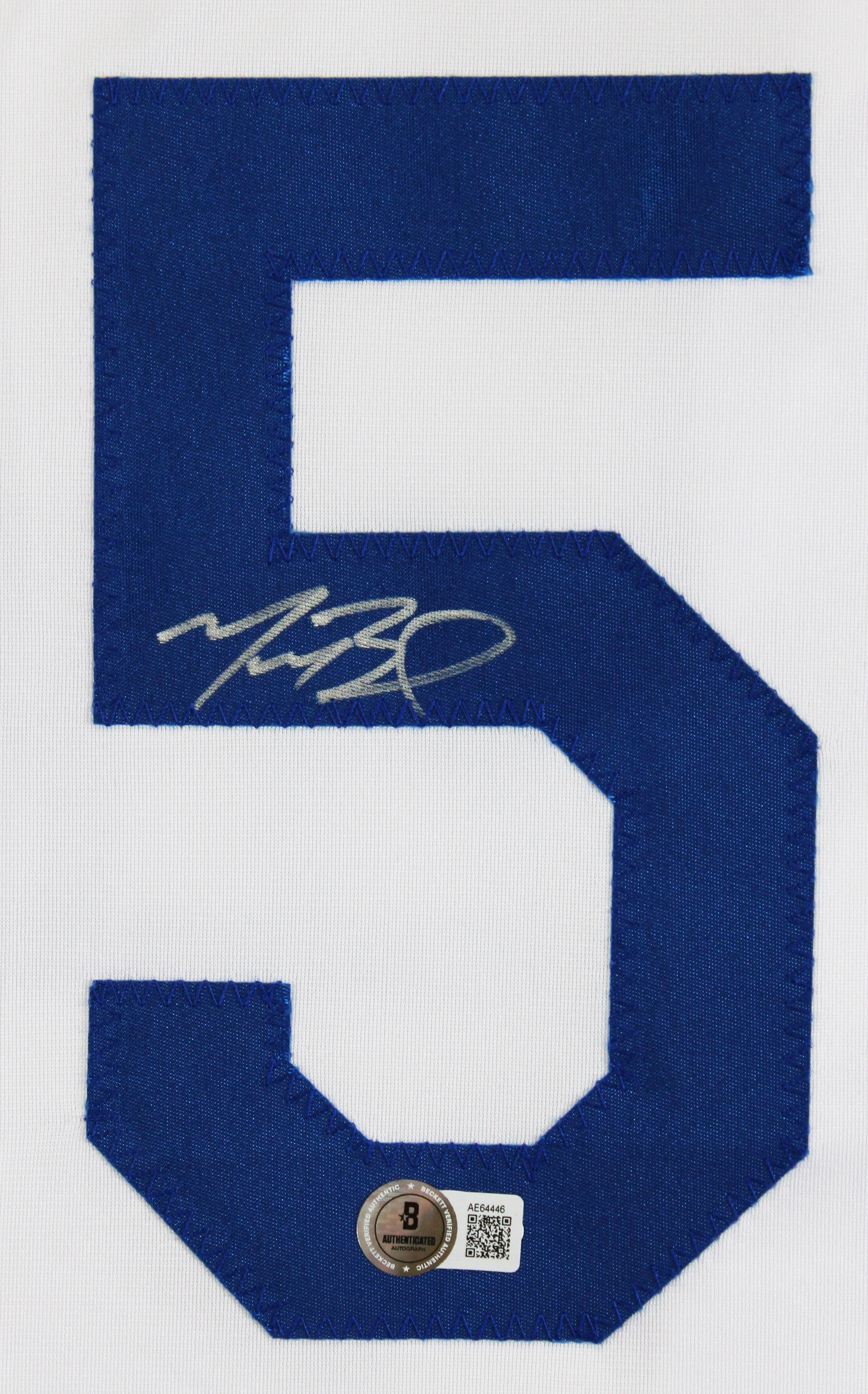 Mookie Betts Authentic Signed White Pro Style Jersey Autographed BAS 1 - Image 3