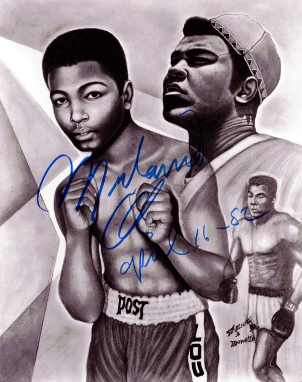 Muhammad Ali Autographed 8x10 Photo Vintage Signed In 1982 PSA/DNA #H47282 - Image 2