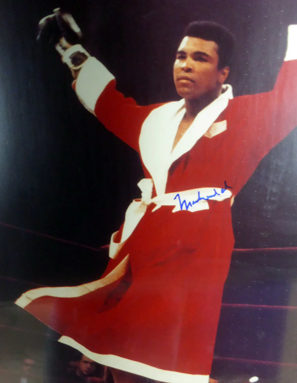 Muhammad Ali Autographed Framed 16x20 Photo PSA/DNA #S14049 - Image 2