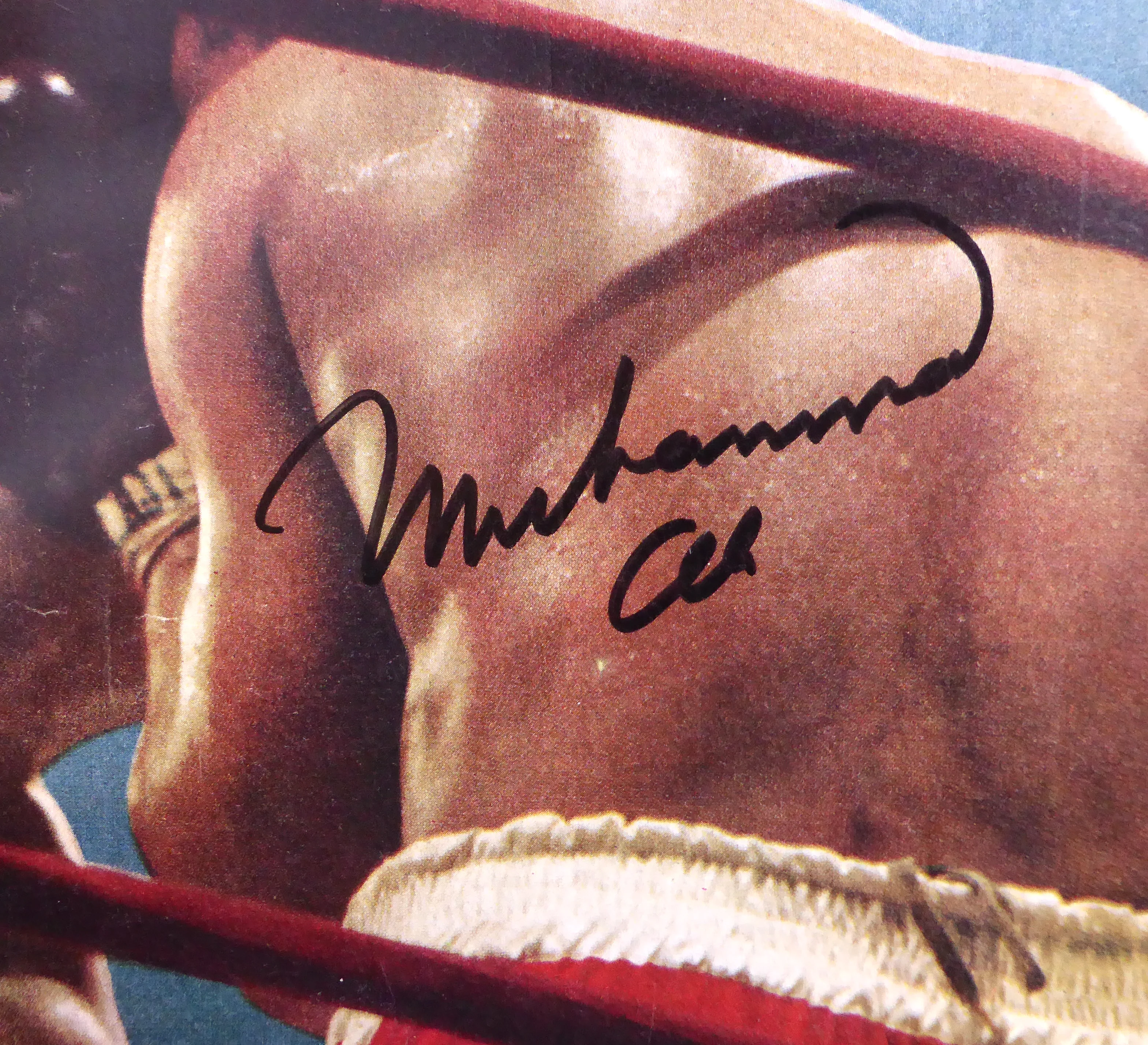 Muhammad Ali Autographed Life Magazine Beckett BAS #AB89286 - Image 2