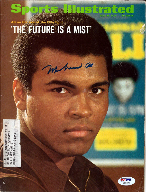 Muhammad Ali Autographed Sports Illustrated Magazine PSA/DNA #U03370 - Image 2