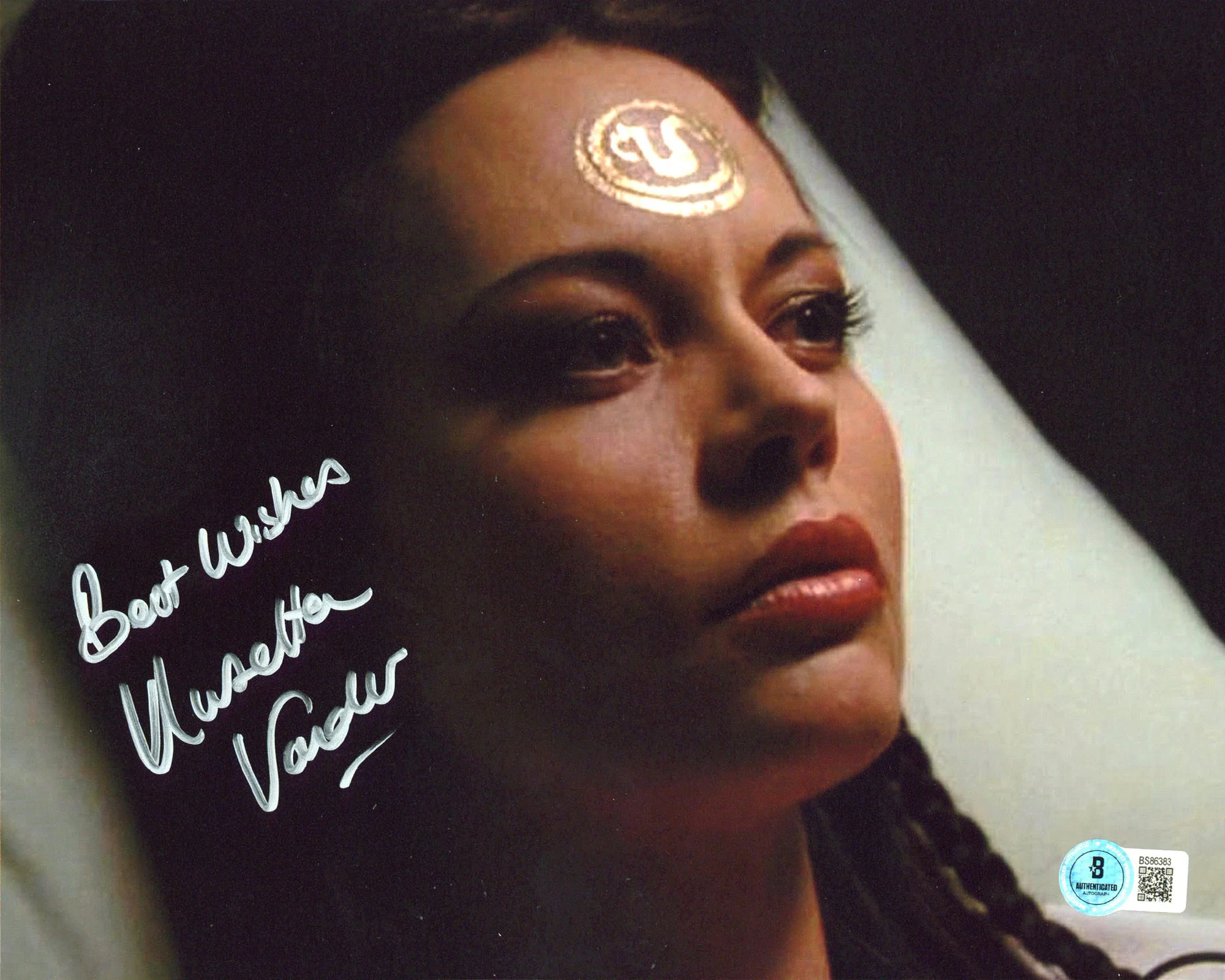 Musetta Vander Mortal Kombat "Best Wishes" Signed 8x10 Photo BAS #BS86383 - Image 2