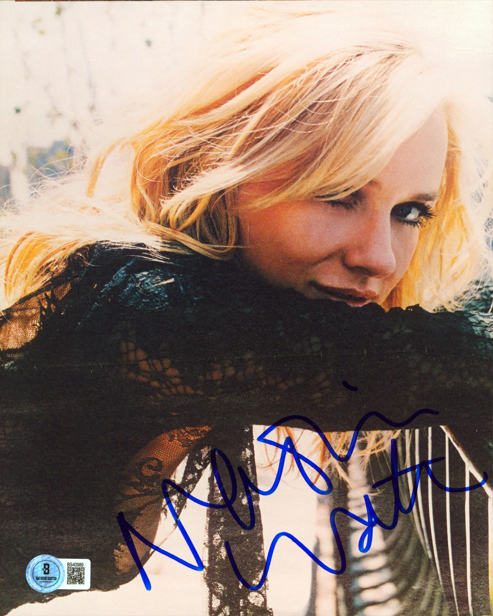 Naomi Watts King Kong Authentic Signed 8x10 Vertical Photo BAS #BS40989 - Image 2
