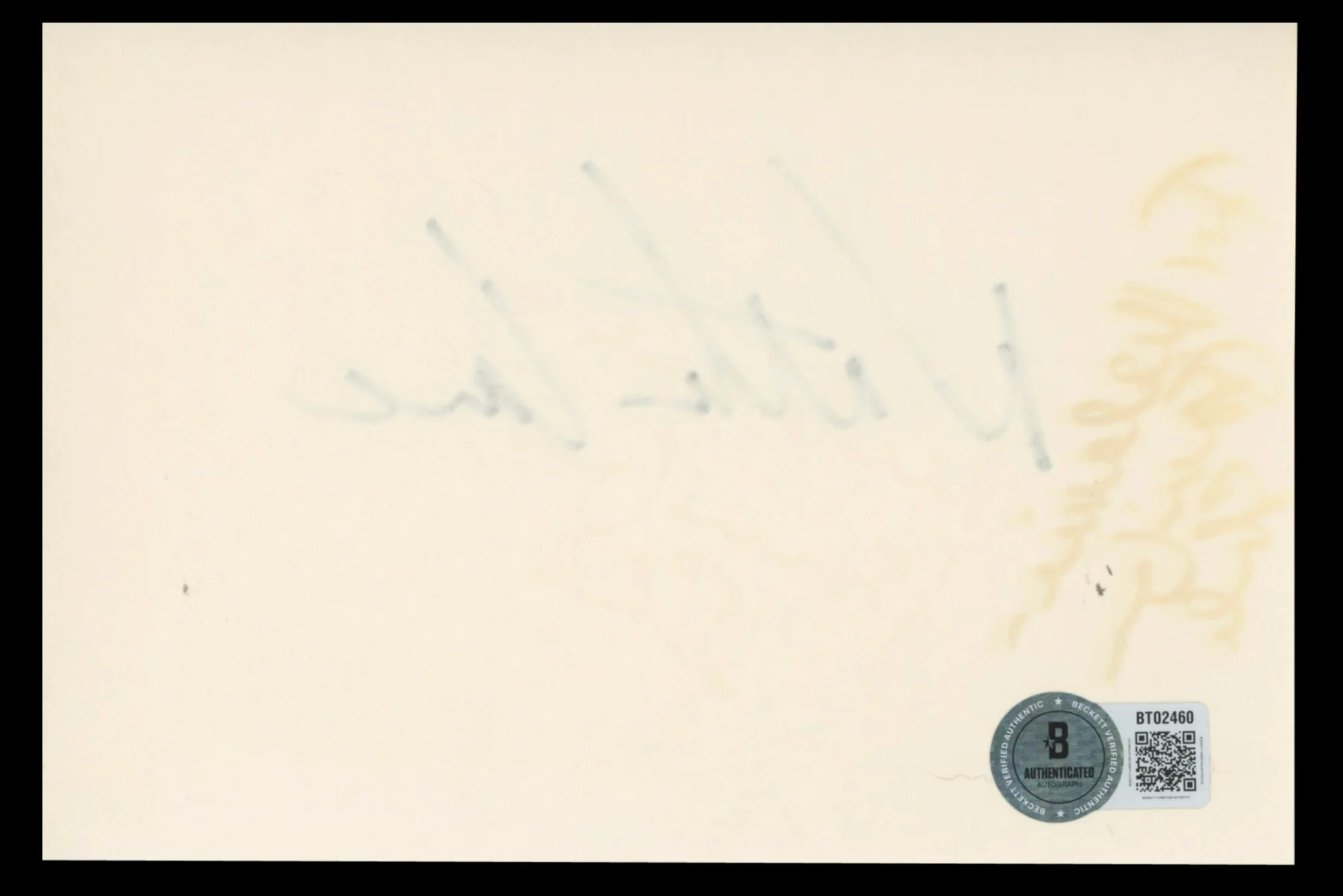 Nathan Lane The Lion King Authentic Signed 4x6 Index Card BAS #BT02460 - Image 3
