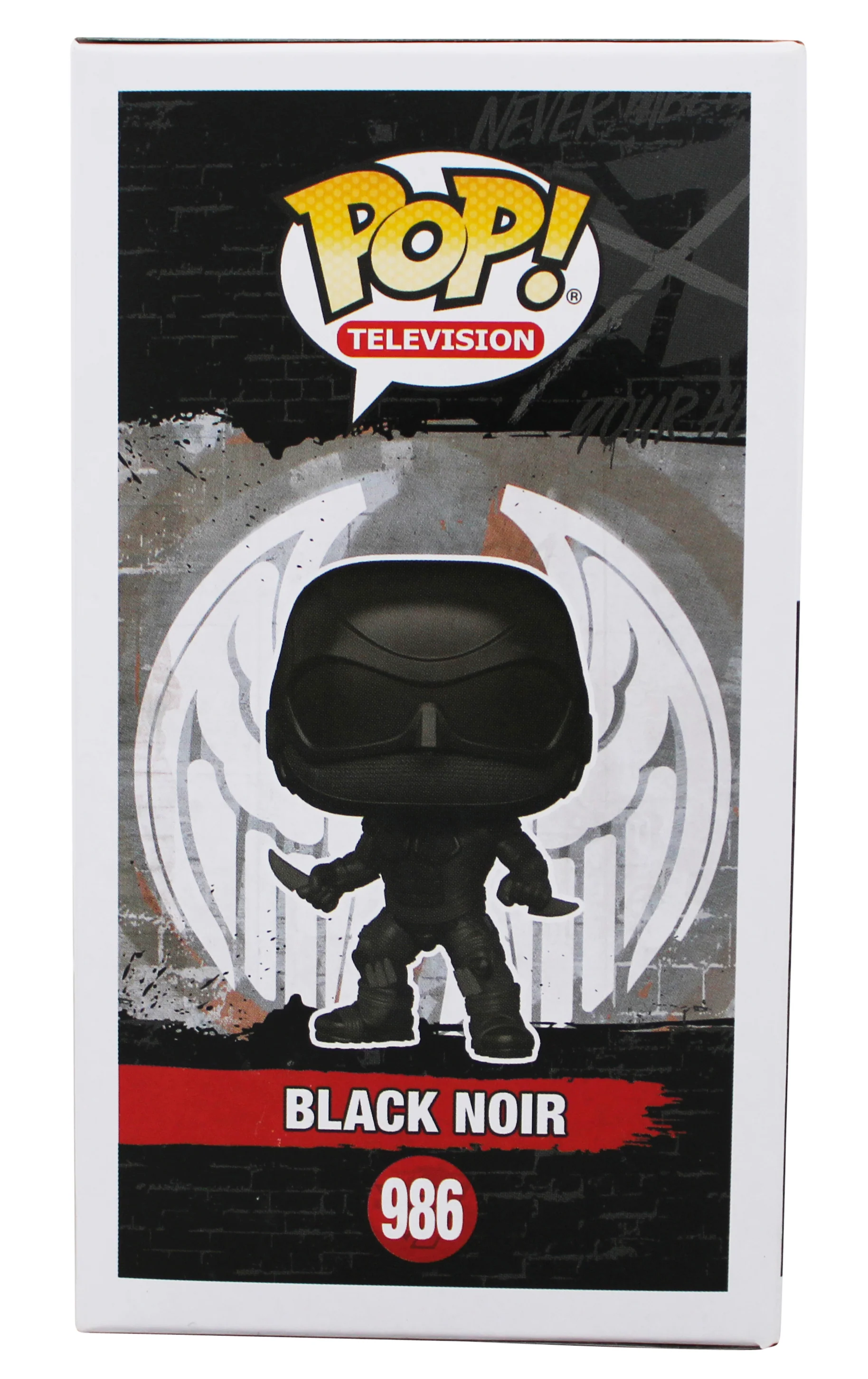 Nathan Mitchell The Boys "Black Noir" Signed #986 Funko Pop Figure JSA #AW31950 - Image 6