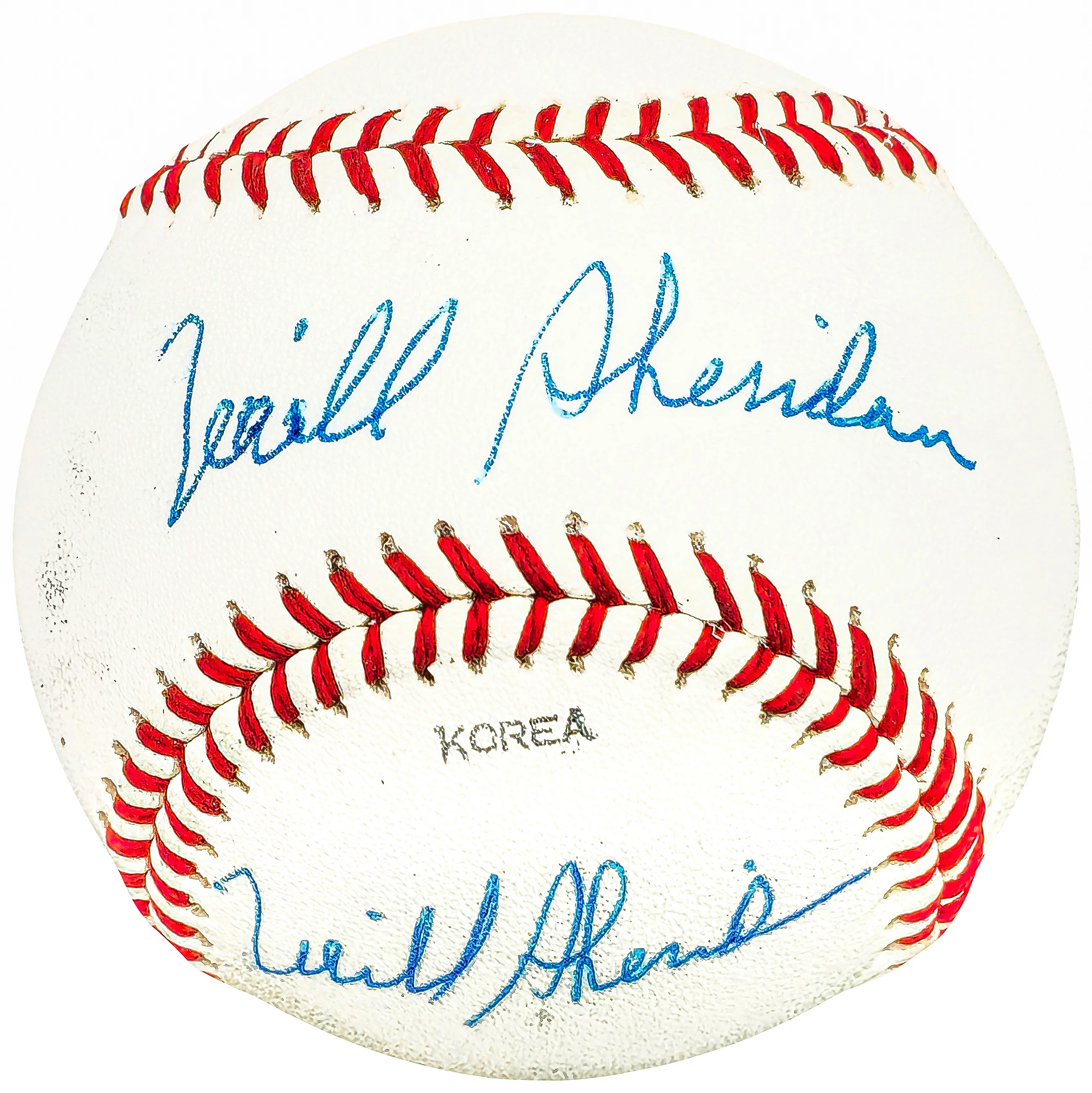 Neill Sheridan Autographed Official NCAA Baseball Boston Red Sox Beckett BAS QR #BH039047