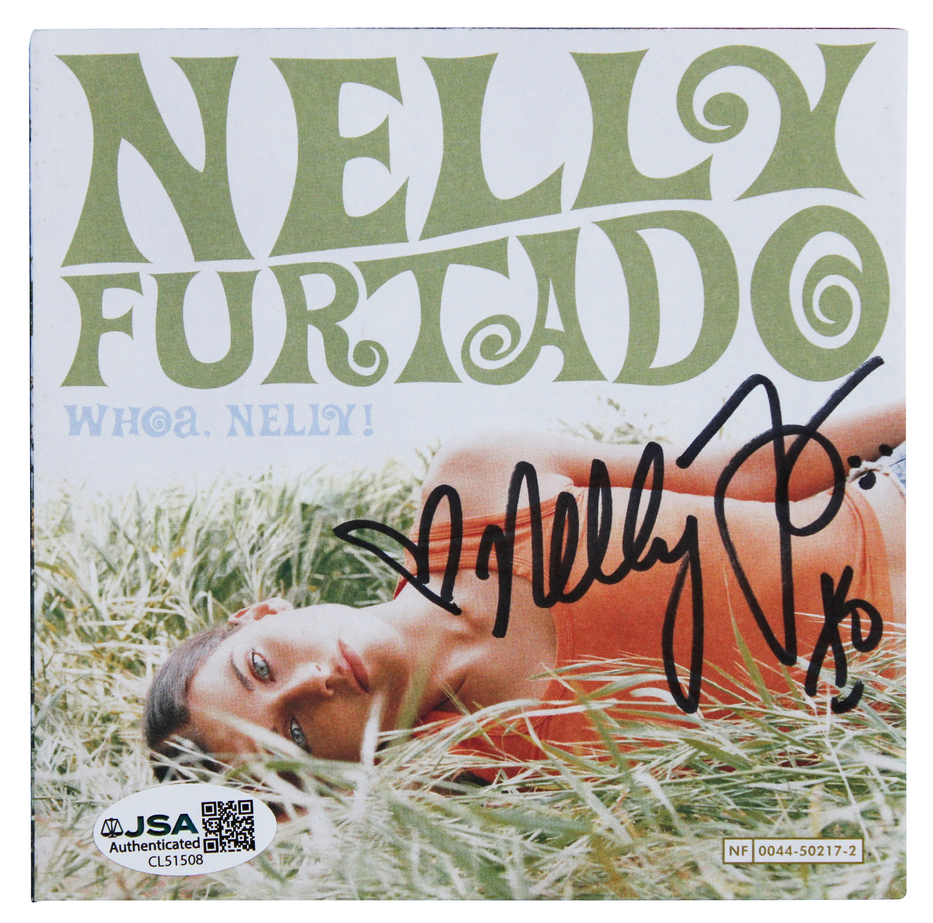 Nelly Furtado Authentic Signed Whoa, Nelly! CD Booklet JSA #CL51508 - Image 2