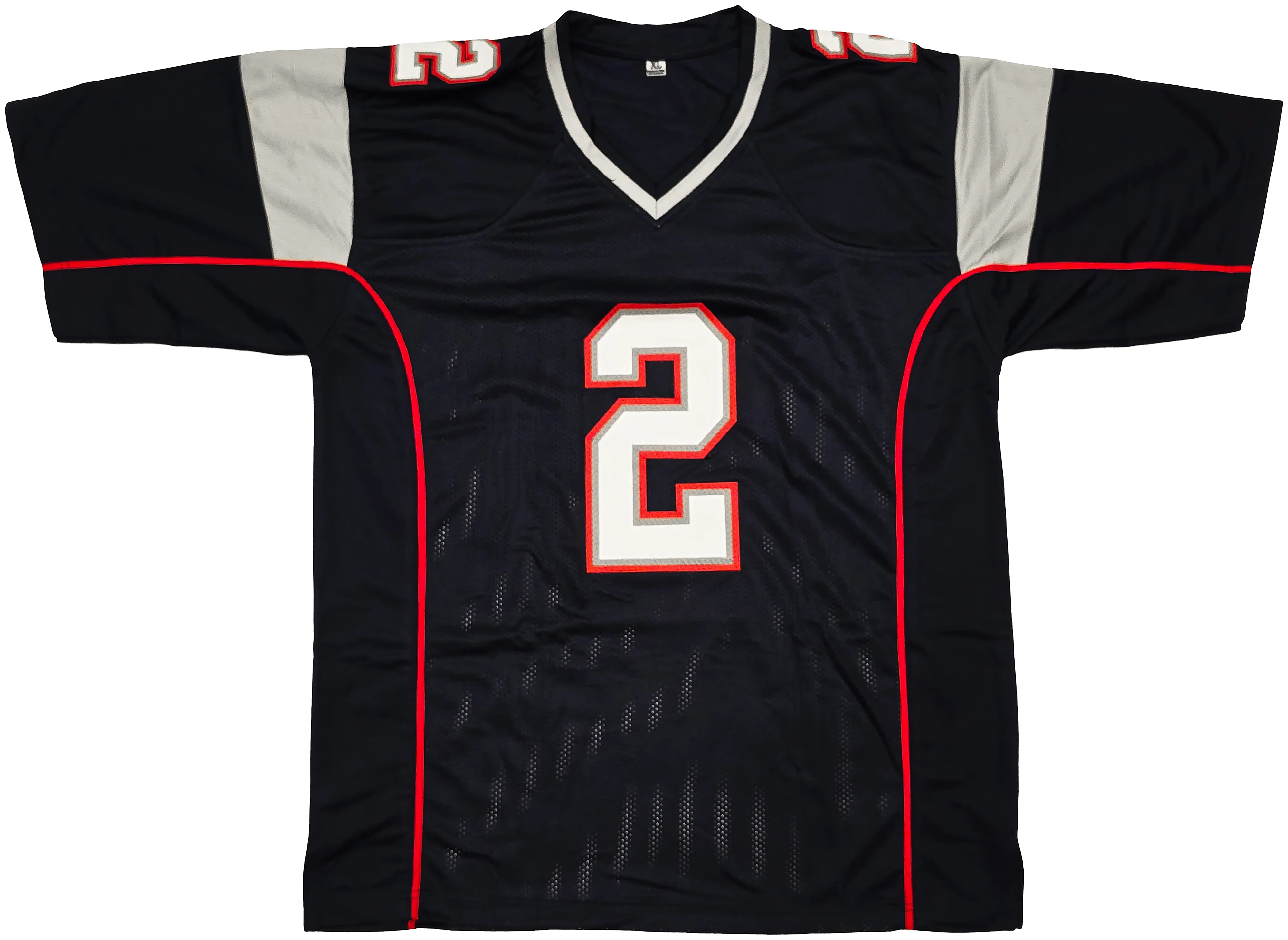New England Patriots Doug Flutie Autographed Blue Jersey Beckett BAS Witness Stock #260076 - Image 5