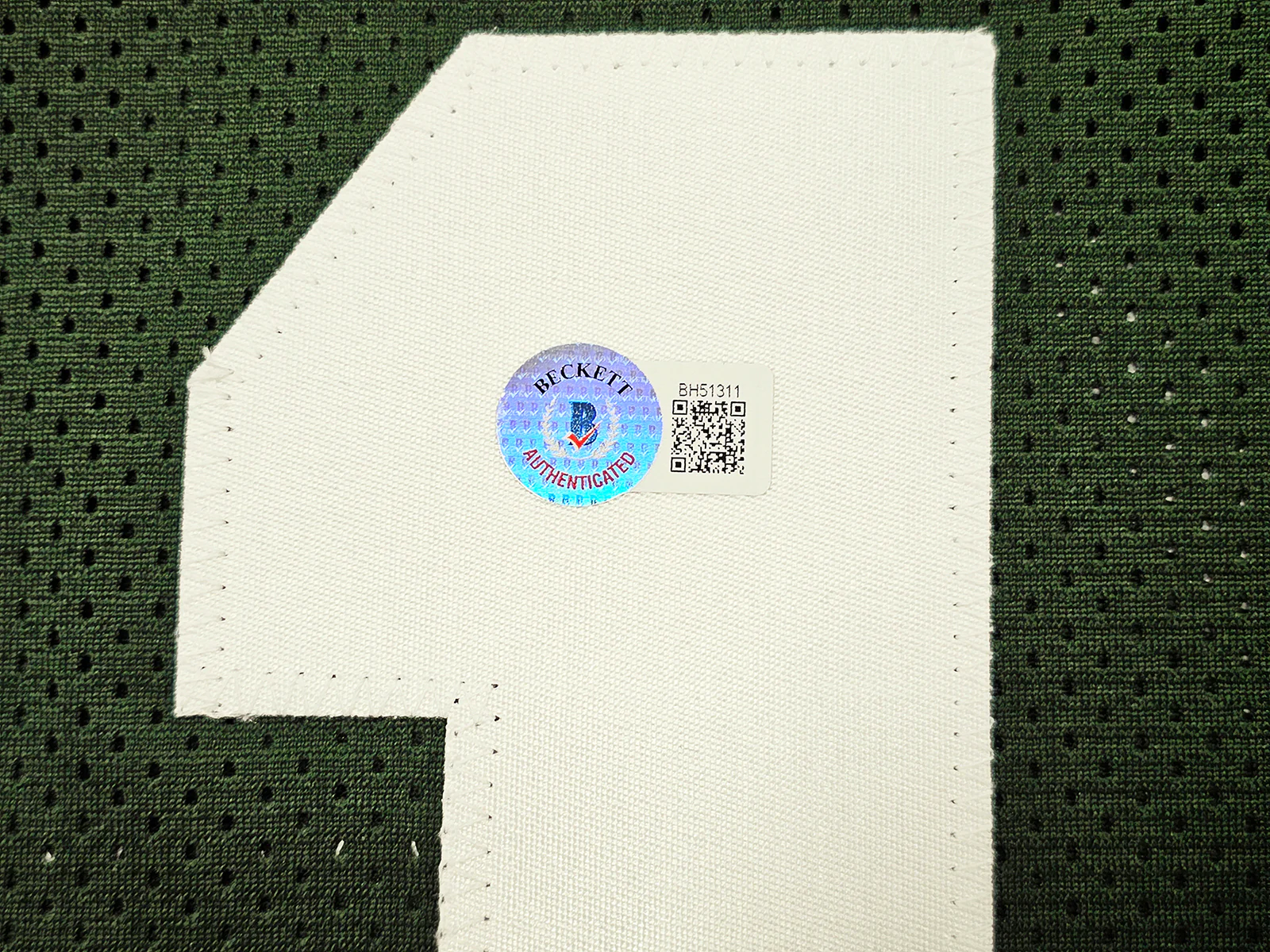New York Jets LaDainian Tomlinson Autographed Green Jersey Beckett BAS QR Stock #215002 - Image 5