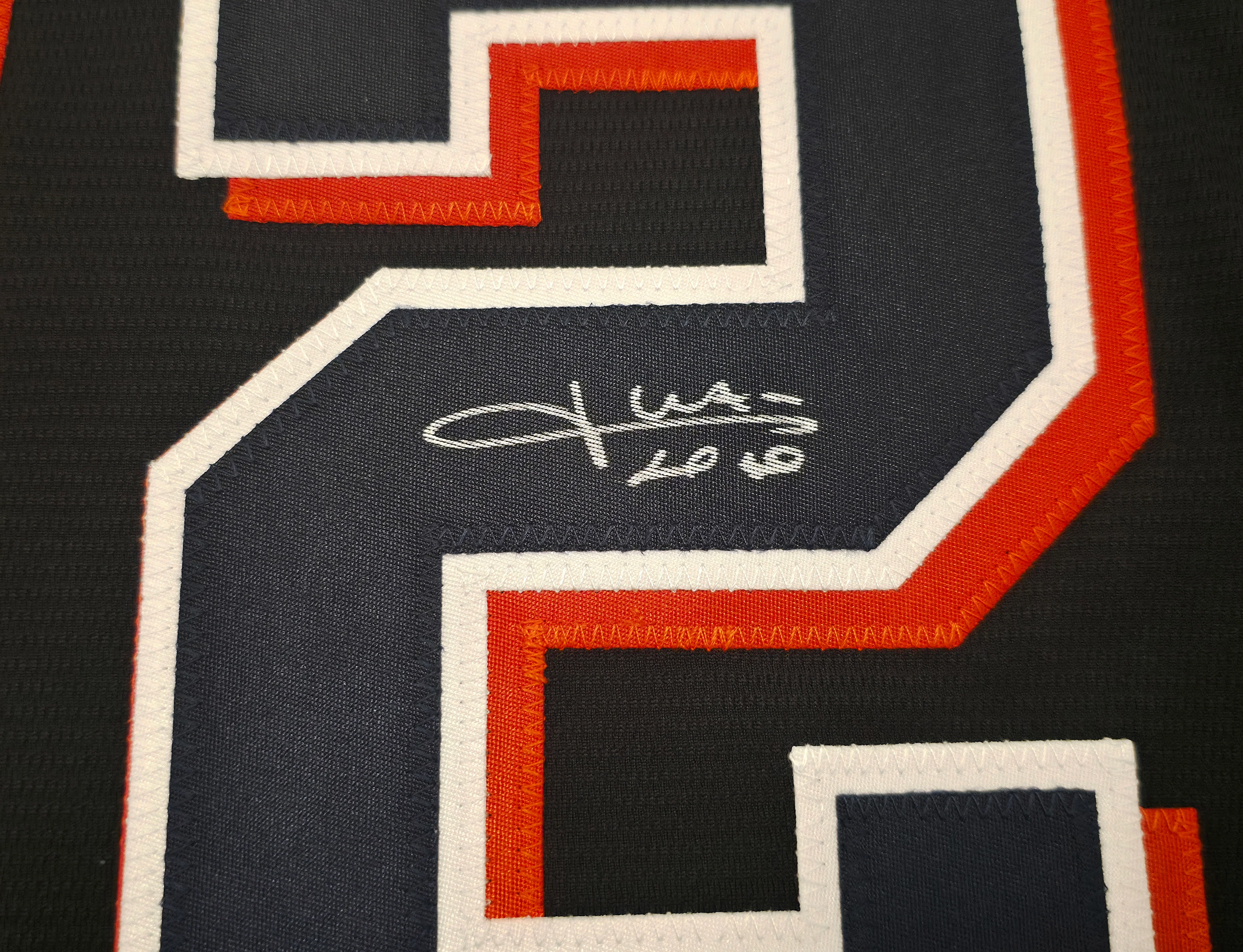 New York Mets Juan Soto Autographed Black Nike Jersey Size L Beckett BAS QR Stock #252776 - Image 4
