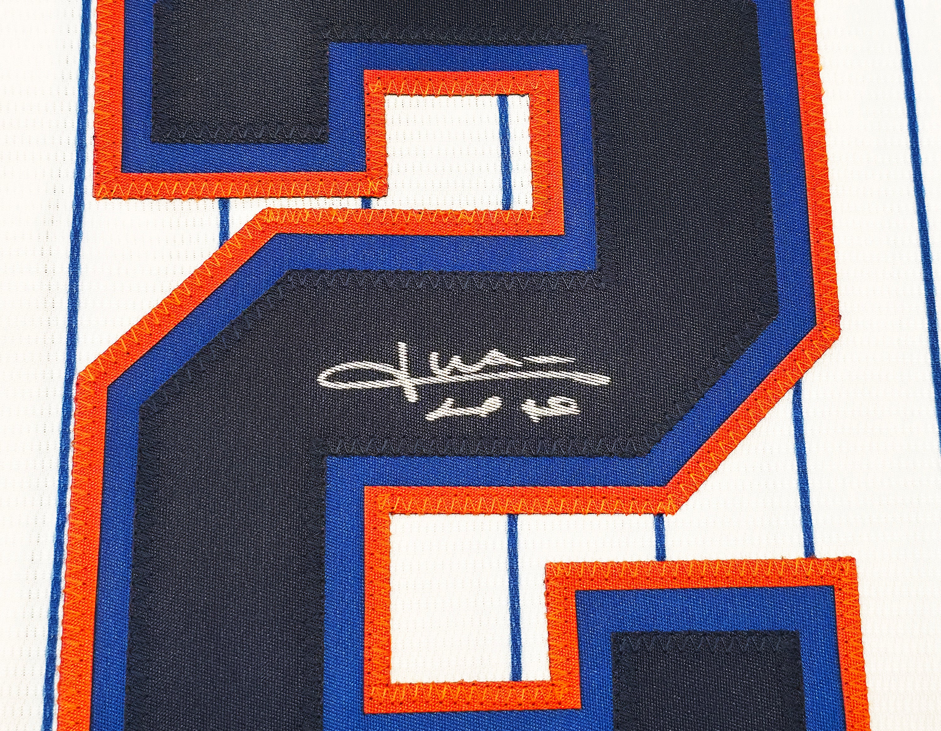New York Mets Juan Soto Autographed White Nike Jersey Size XL Beckett BAS QR Stock #242672 - Image 4