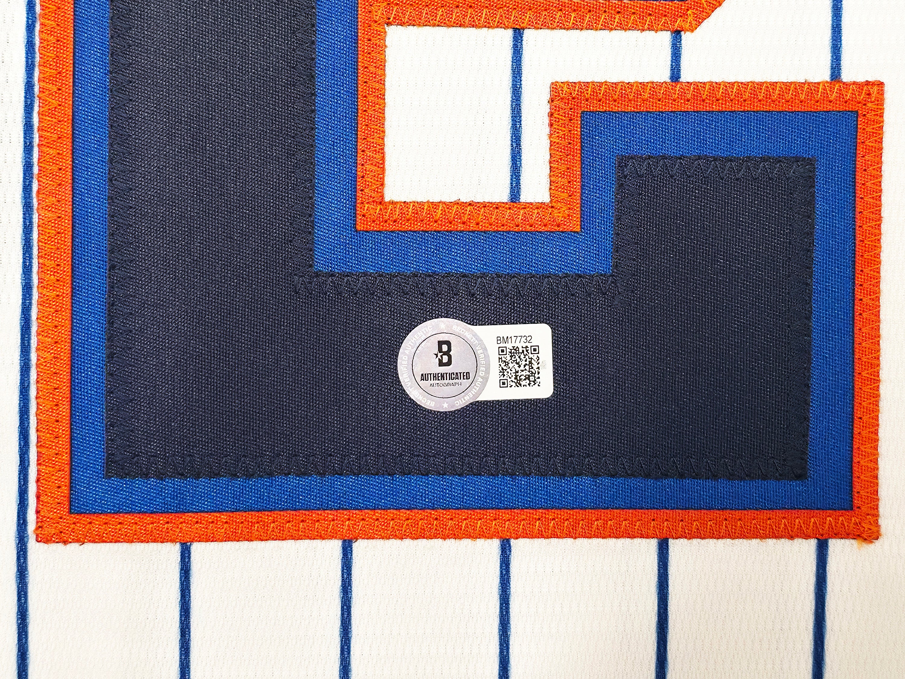 New York Mets Juan Soto Autographed White Nike Jersey Size XL Beckett BAS QR Stock #242672 - Image 5