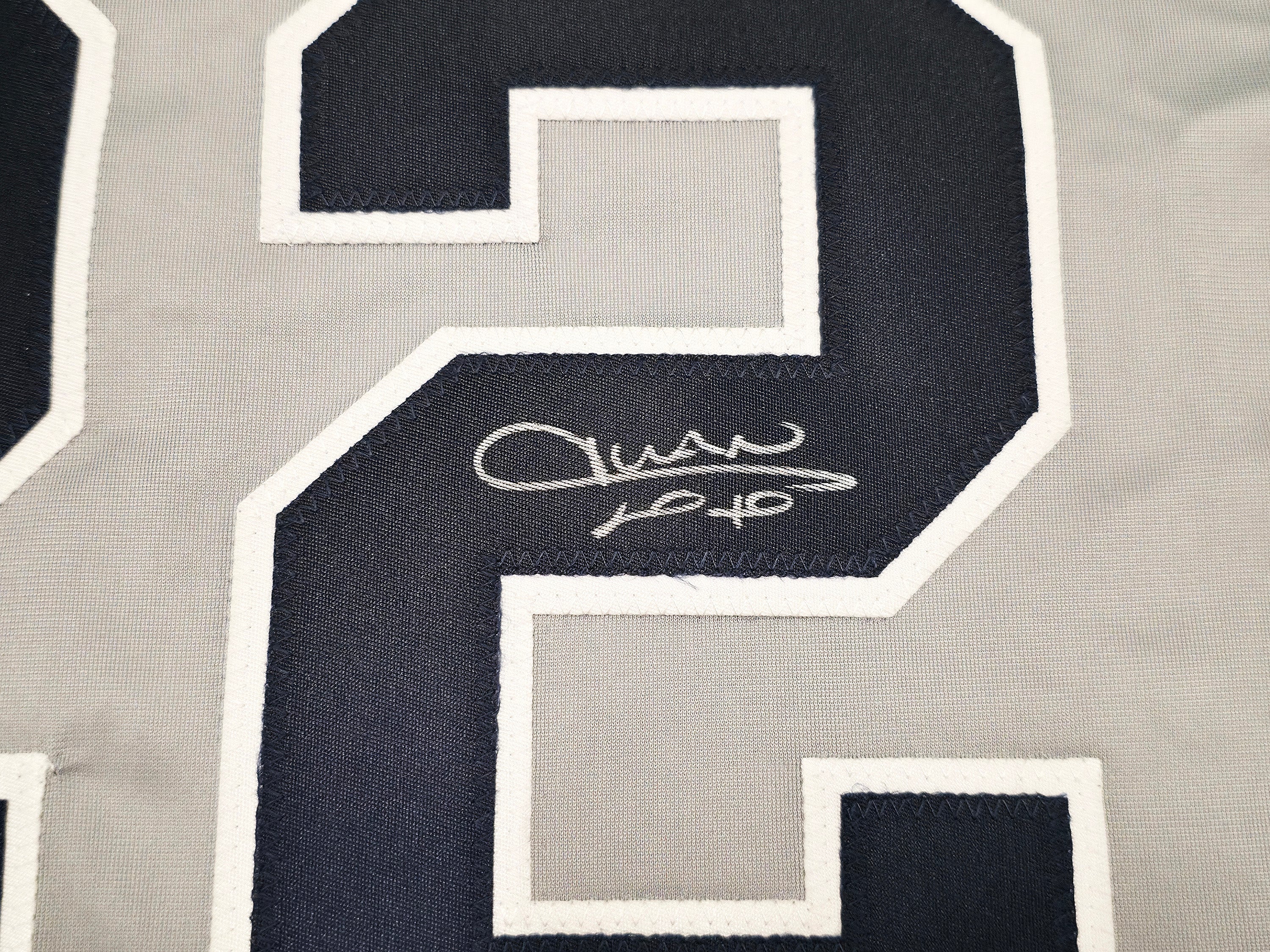 New York Yankees Juan Soto Autographed Gray Jersey Beckett BAS QR Stock #250496 - Image 4