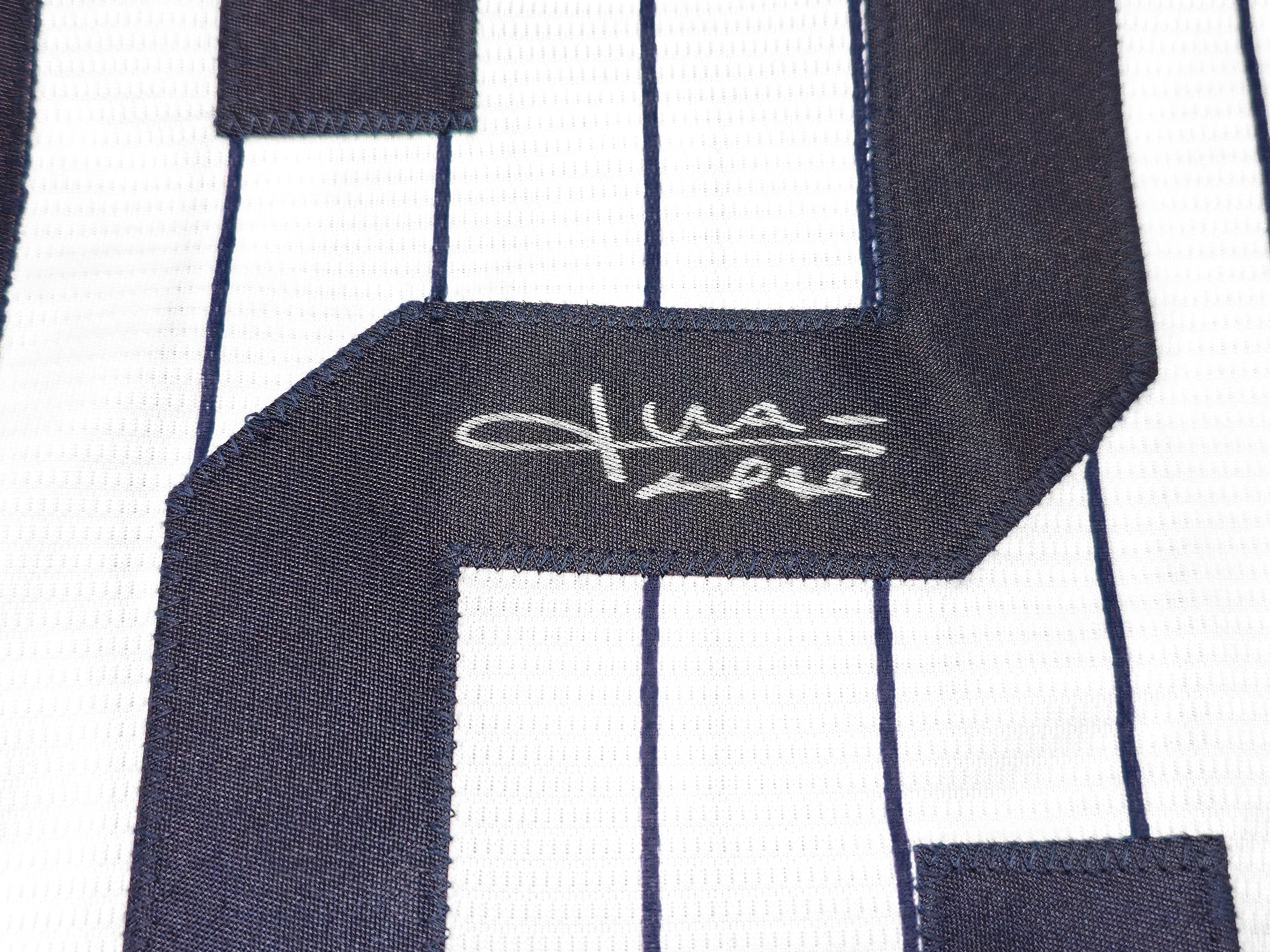 New York Yankees Juan Soto Autographed White W/Pinstripes Nike Jersey Size XXL Beckett BAS QR Stock #232742 - Image 4