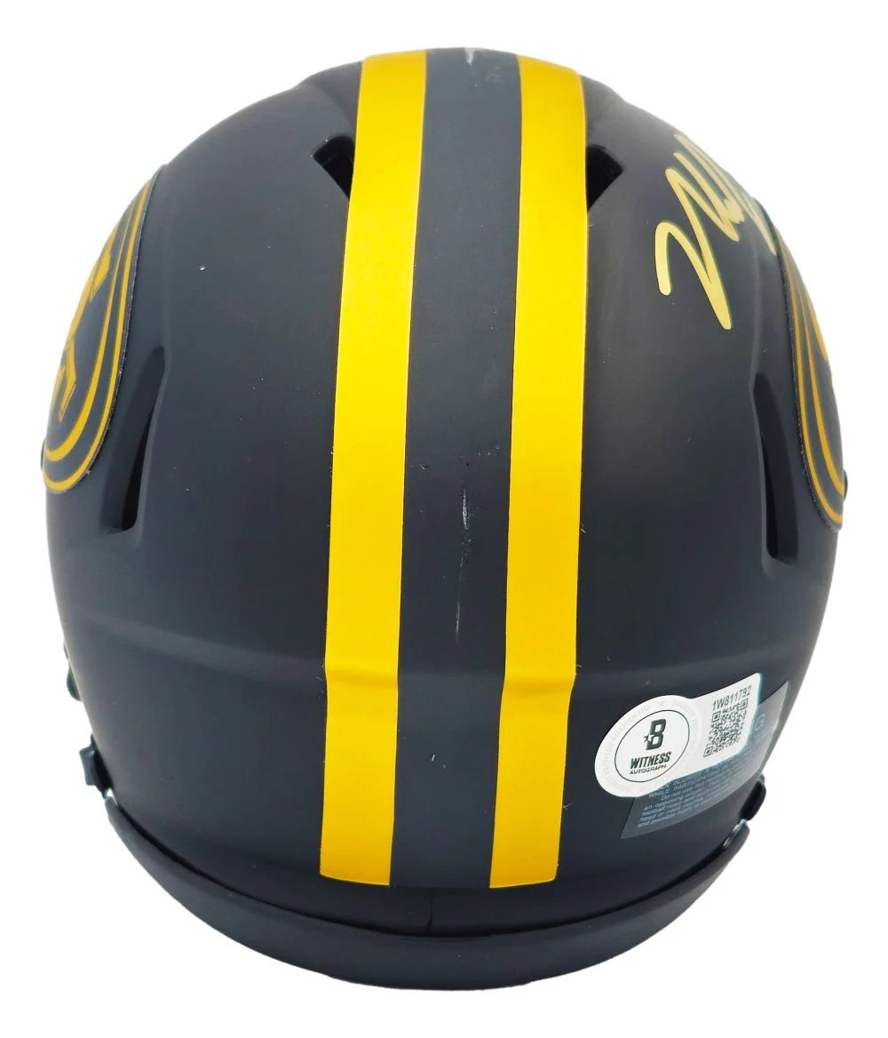 Nick Bosa Signed San Francisco 49ers Eclipse Mini Speed Helmet BAS - Image 2