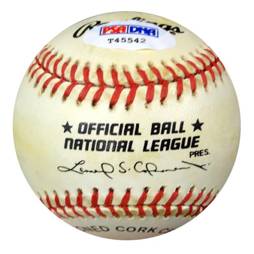 Nick Tremark Autographed Official NL Baseball Brooklyn Dodgers PSA/DNA #T45542 - Image 2