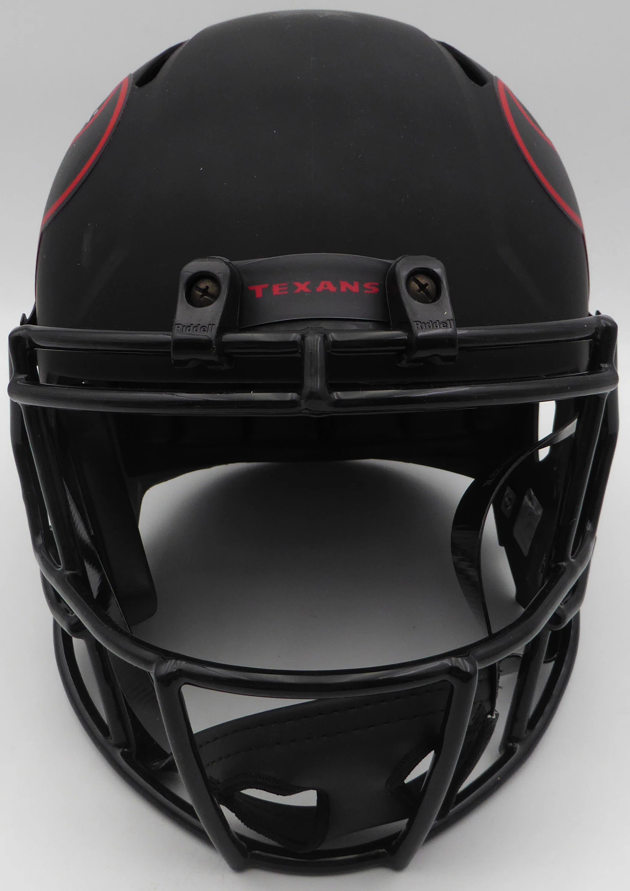 Nico Collins Autographed Eclipse Black Full Size Replica Helmet Houston Texans (Scratches) Beckett BAS QR #1W433069 - Image 4