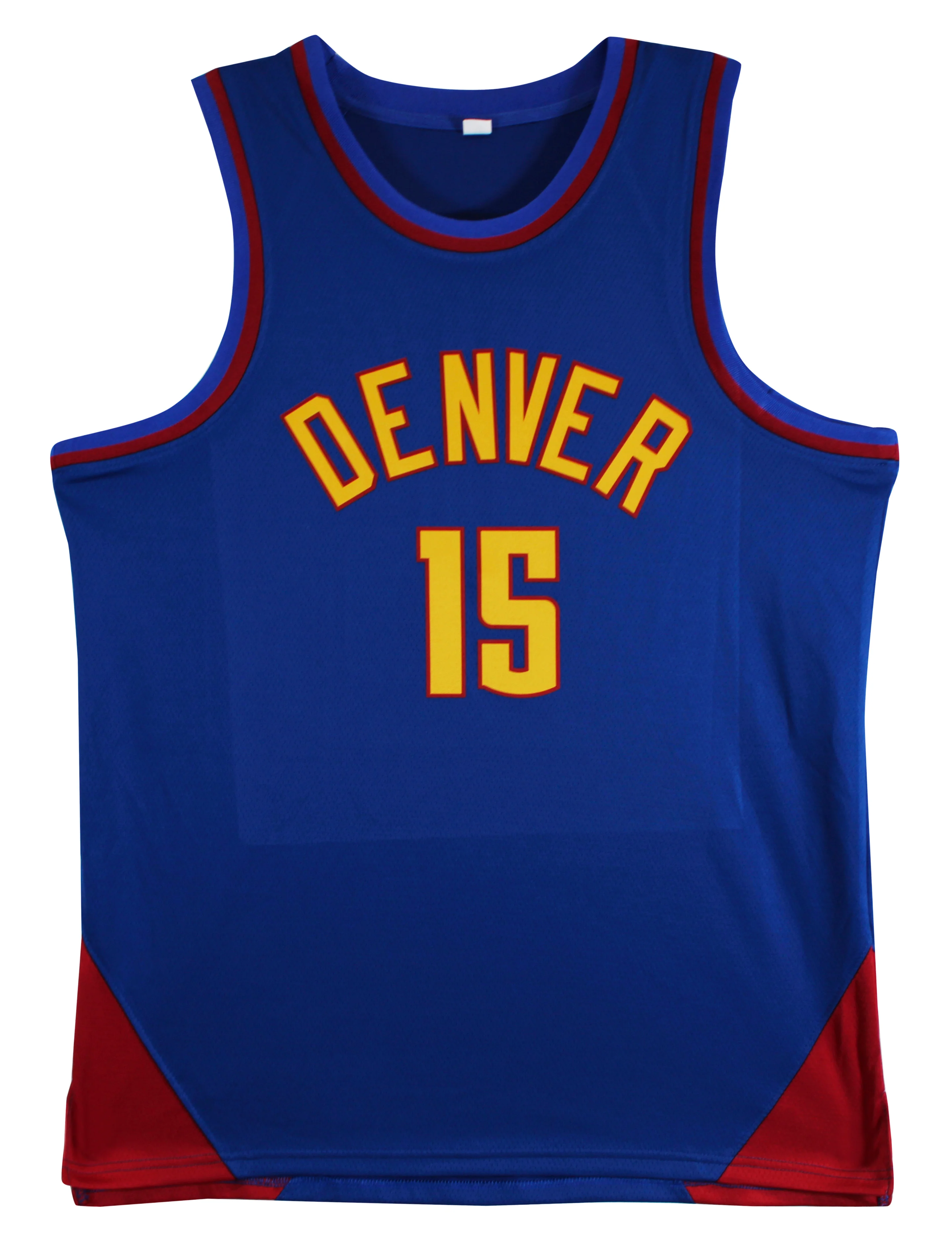 Nikola Jokic Authentic Signed Blue City Edition Pro Style Jersey Autographed JSA - Image 4