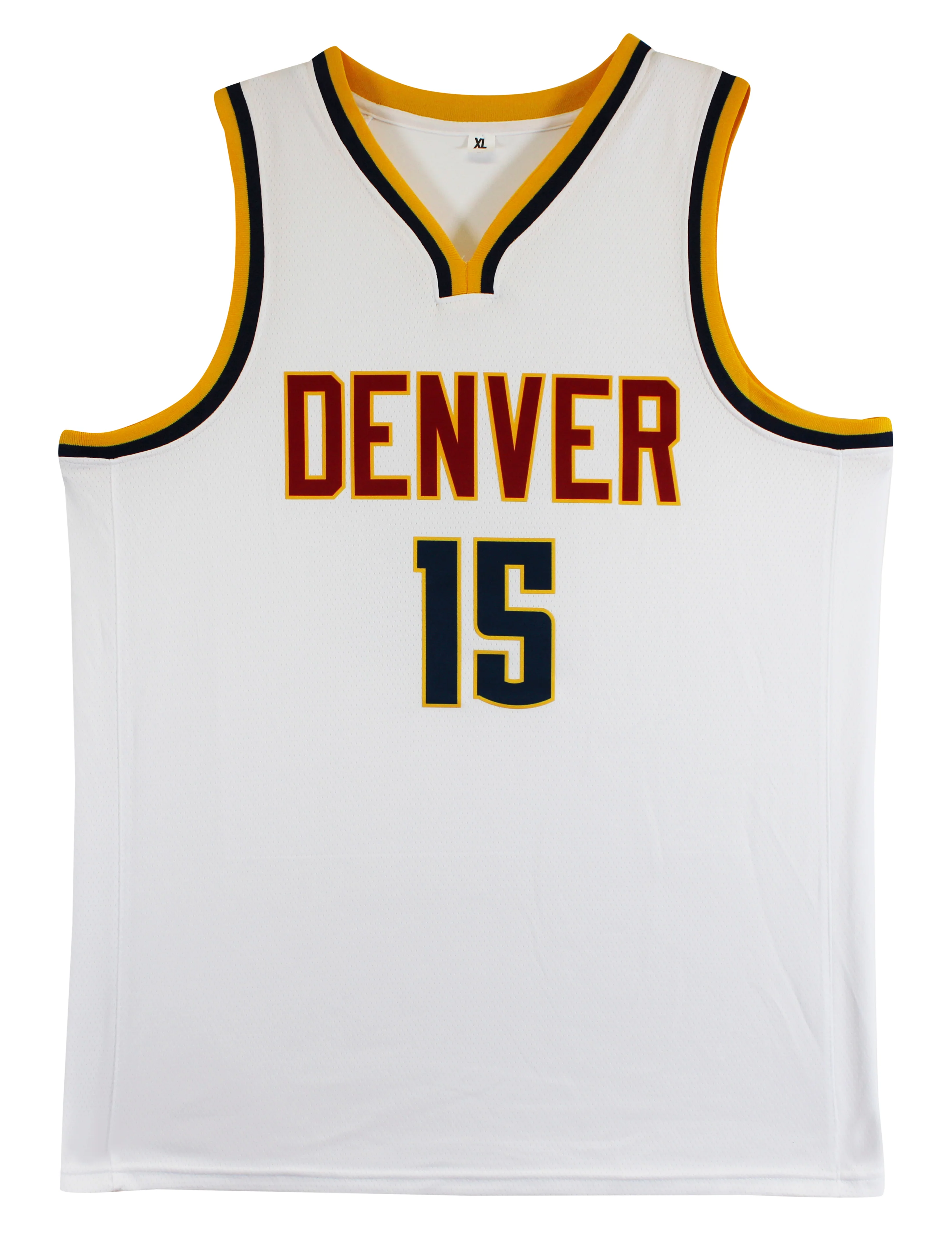 Nikola Jokic Authentic Signed White Pro Style Jersey Autographed JSA 3 - Image 4