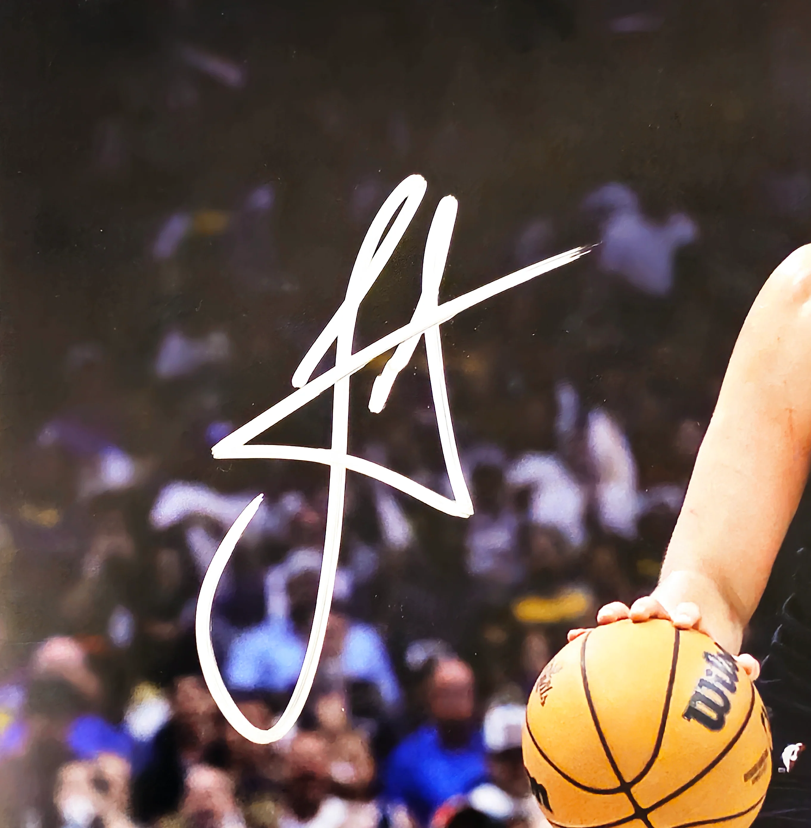Nikola Jokic Autographed 16x20 Photo Denver Nuggets 2023 NBA Finals JSA Stock #221505 - Image 2