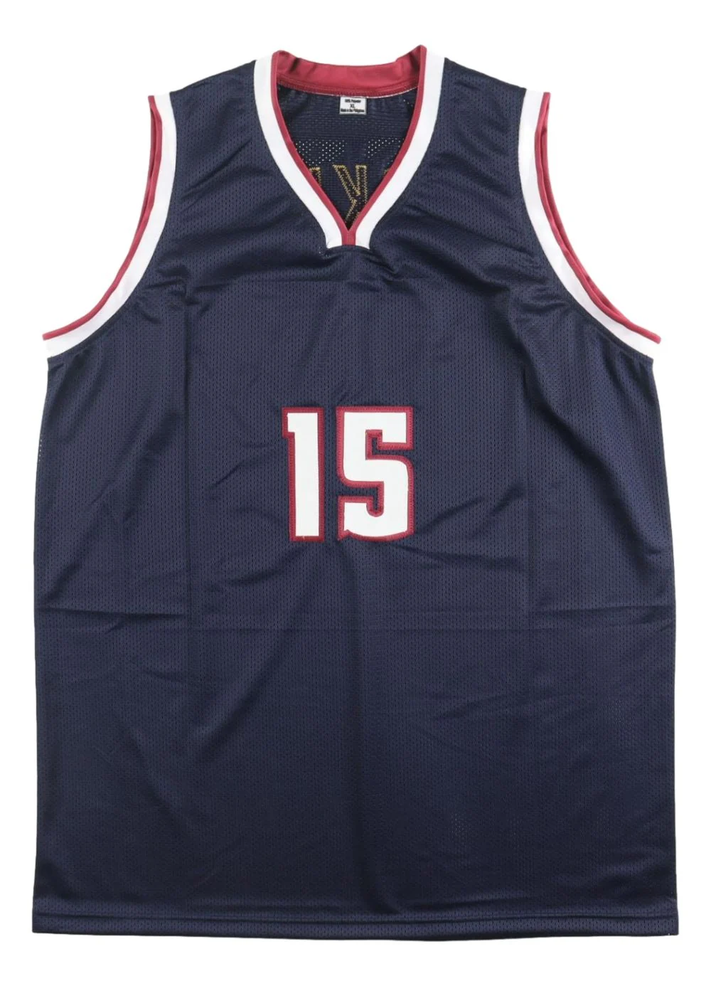 Nikola Jokic Denver Signed Navy Basketball Jersey BAS - Image 3