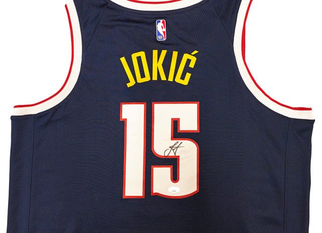 Nikola Jokic Signed Denver Nuggets Nike Swingman Icon Edition Jersey JSA - Image 2