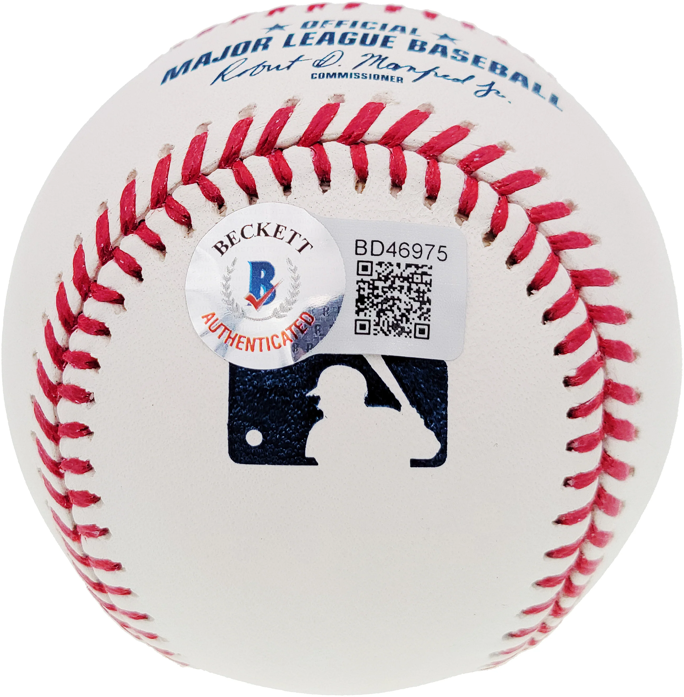 Nolan Ryan Autographed Official MLB Baseball Texas Rangers Beckett BAS Stock #201270 - Image 4