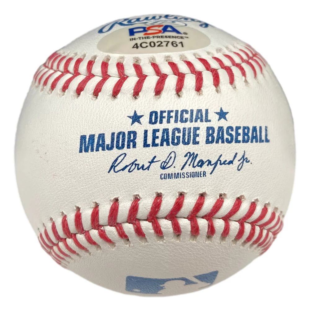Nolan Ryan Texas Rangers Signed Rawlings Official MLB Baseball HOF 99 PSA/DNA - Image 2