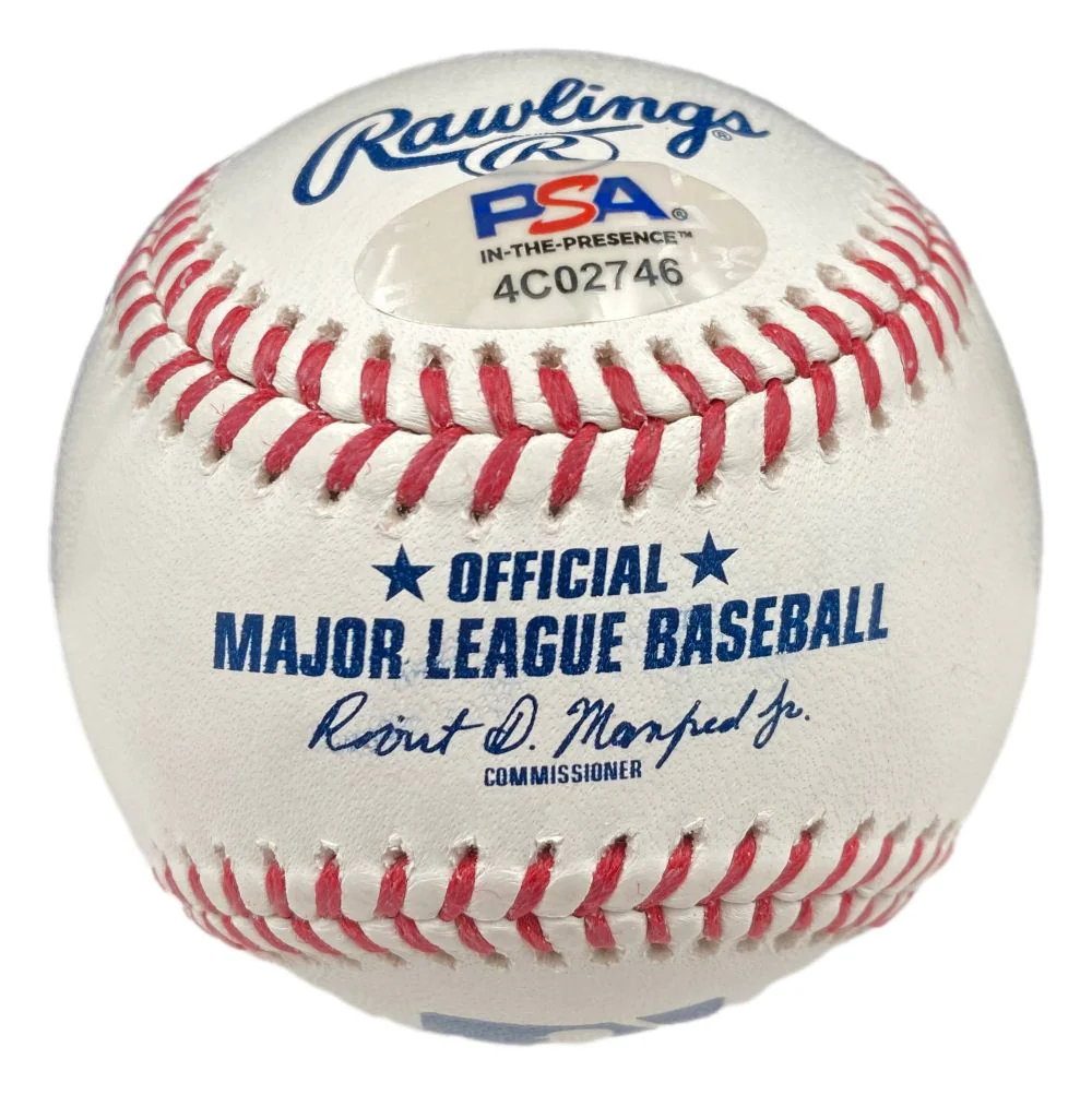 Nolan Ryan Texas Rangers Signed Rawlings Official MLB Baseball PSA/DNA - Image 2