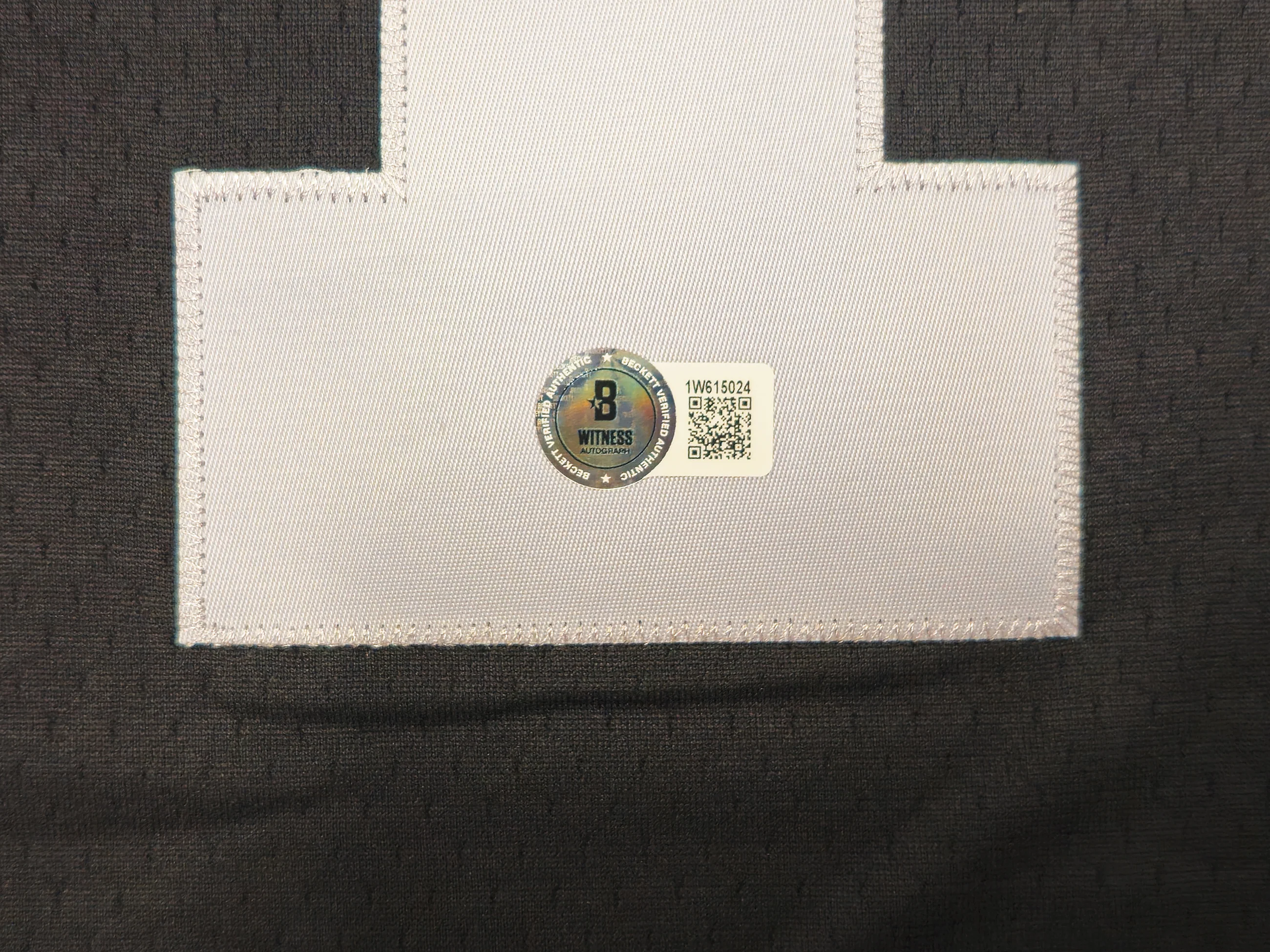 Oakland Raiders Bo Jackson Autographed Black Authentic Mitchell & Ness 1988 Throwback Jersey Size XL Beckett BAS Witness Stock #230006 - Image 5