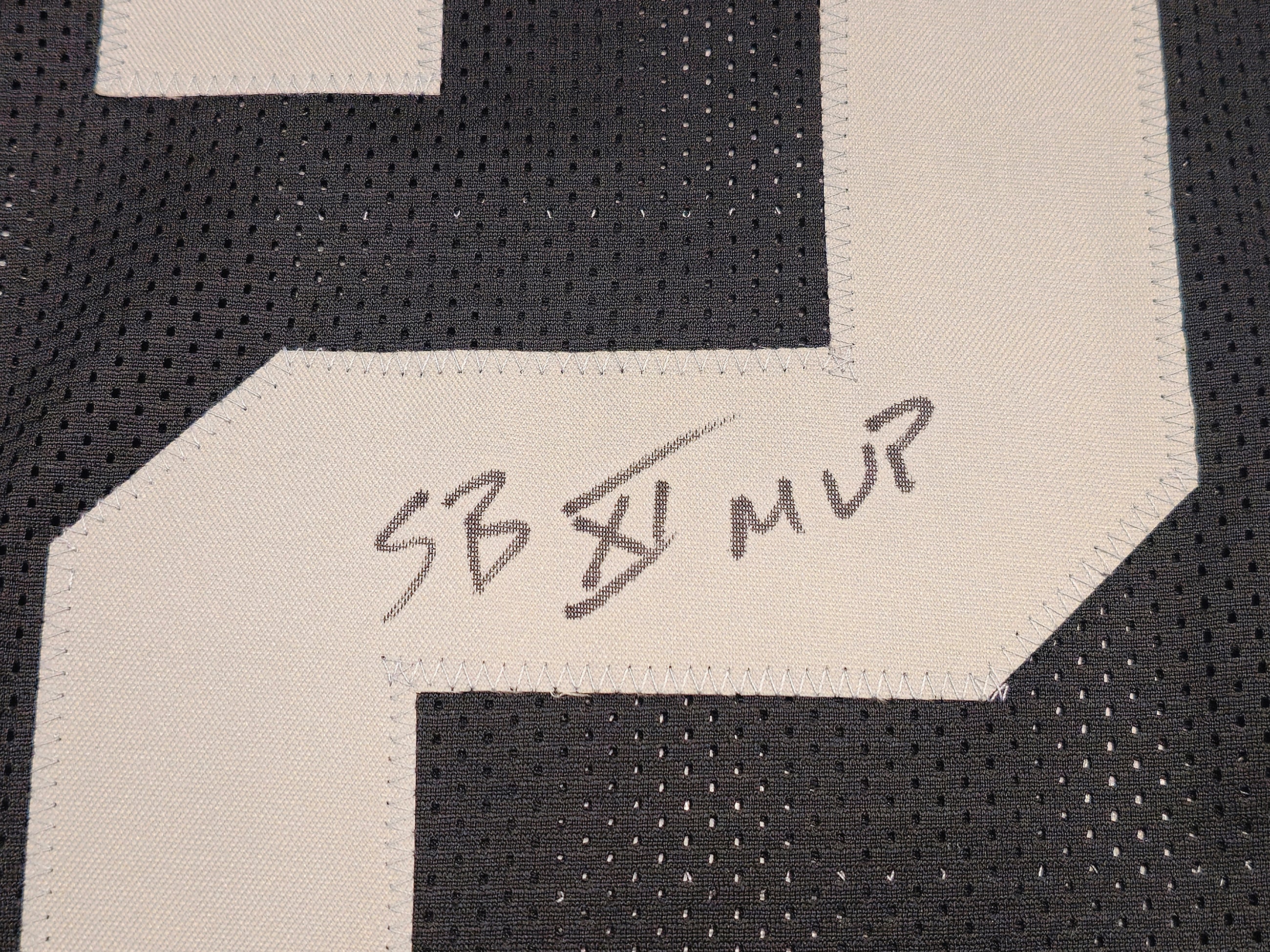 Oakland Raiders Fred Biletnikoff Autographed Black Jersey "SB XI MVP" Beckett BAS Witness Stock #230002 - Image 5