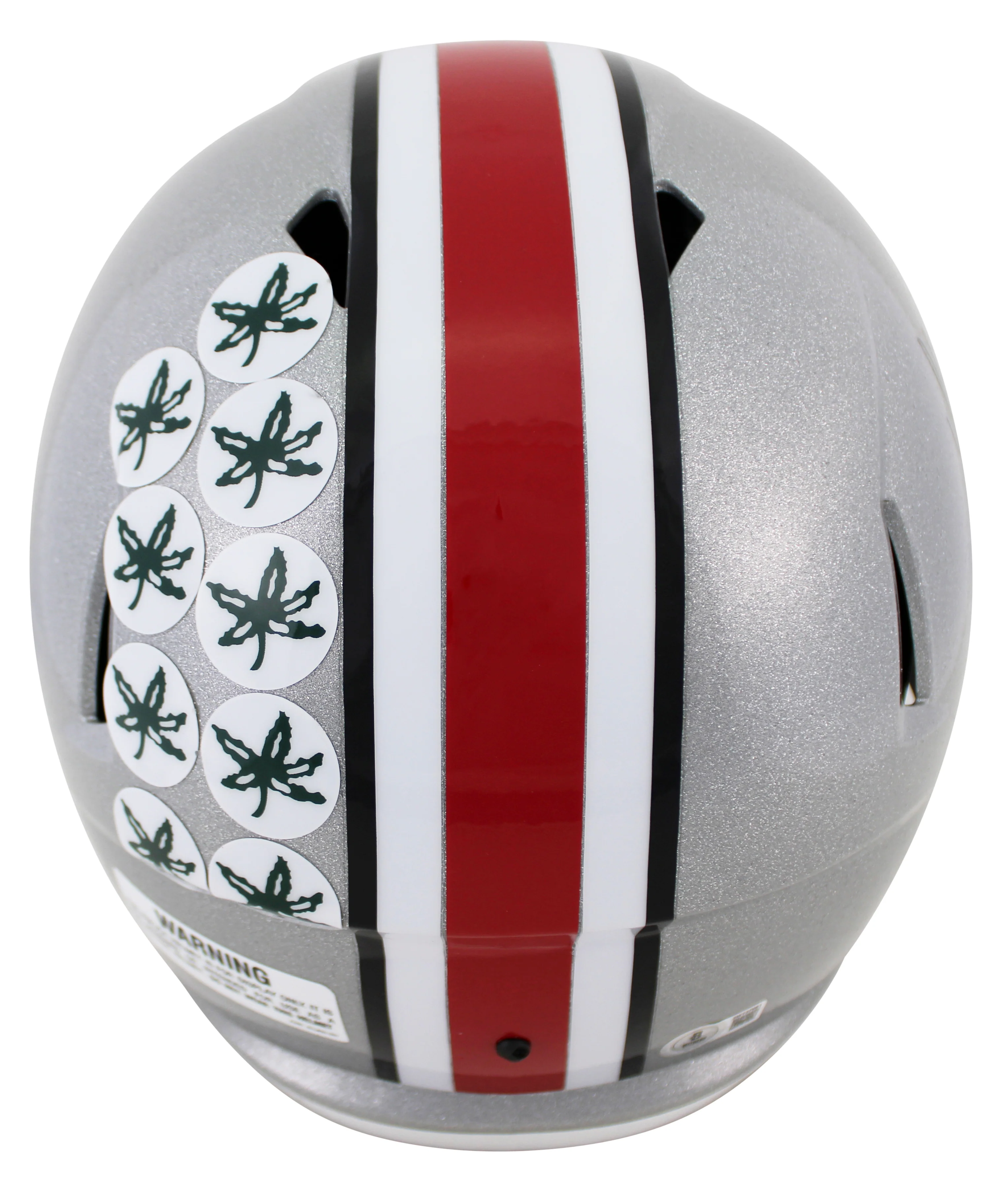 Ohio State Jack Sawyer Signed Full Size Speed Rep Helmet w/ Case BAS Witnessed - Image 4