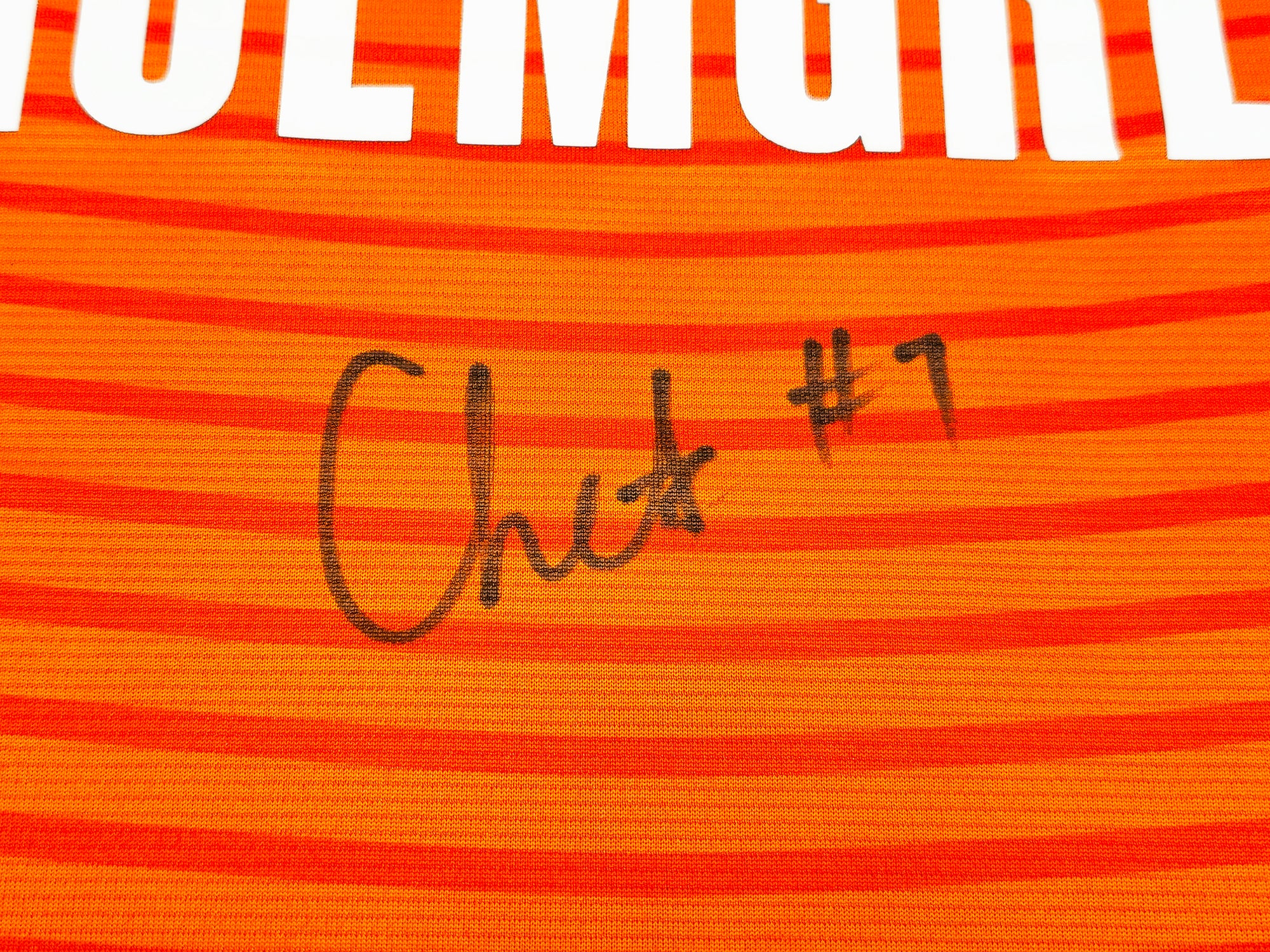 Oklahoma City Thunder Chet Holmgren Autographed Red Fanatics Jersey Size L Beckett BAS Witness Stock #234062 - Image 4