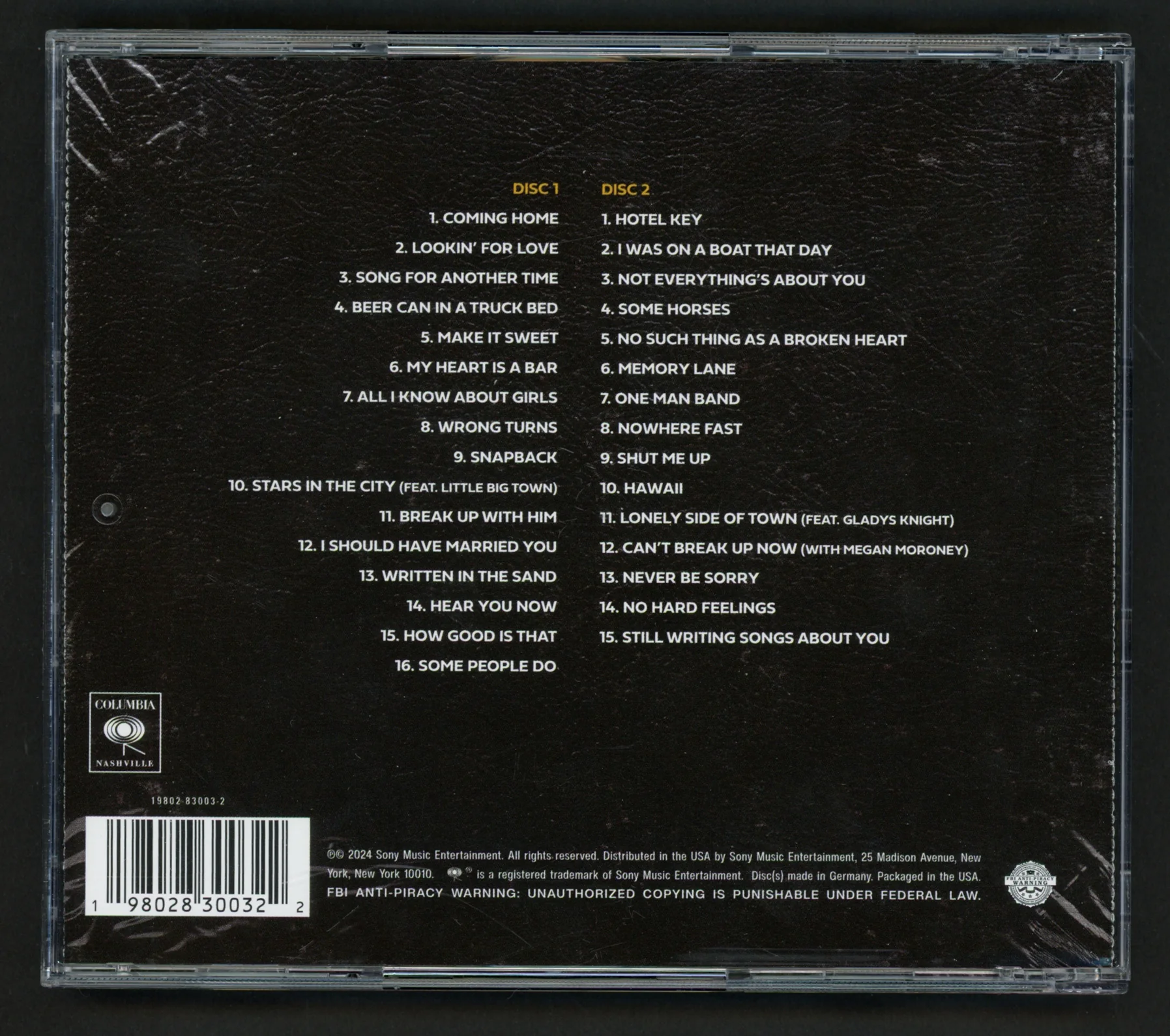 Old Dominion Autographed "Odies But Goodies" CD Cover Signed By All 5 Band Members Beckett BAS #AE08279 - Image 3
