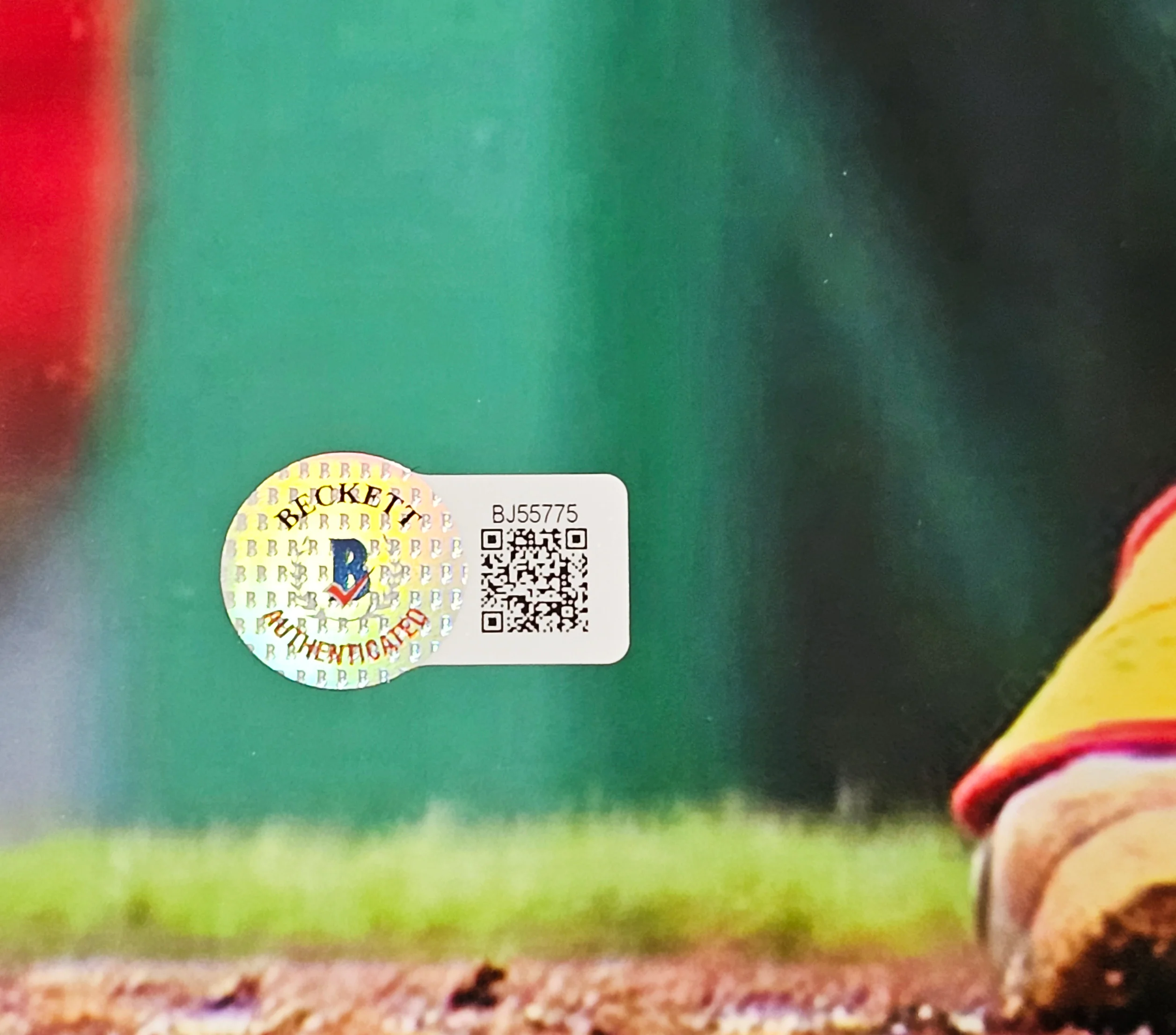 Oneil Cruz Autographed 16x20 Photo Pittsburgh Pirates Beckett BAS QR Stock #218688 - Image 3